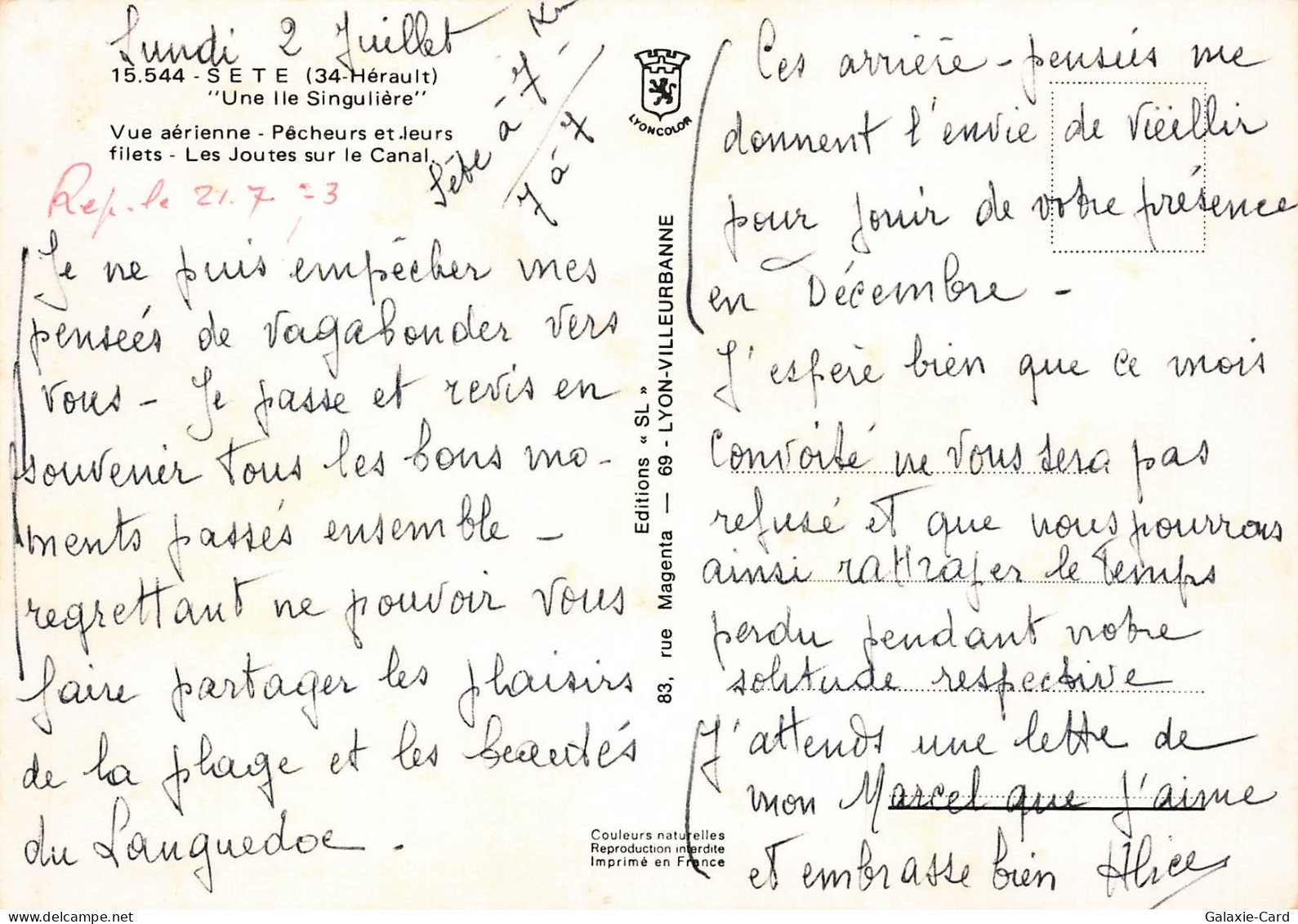 34 SETE LE SINGULIER - Sete (Cette)