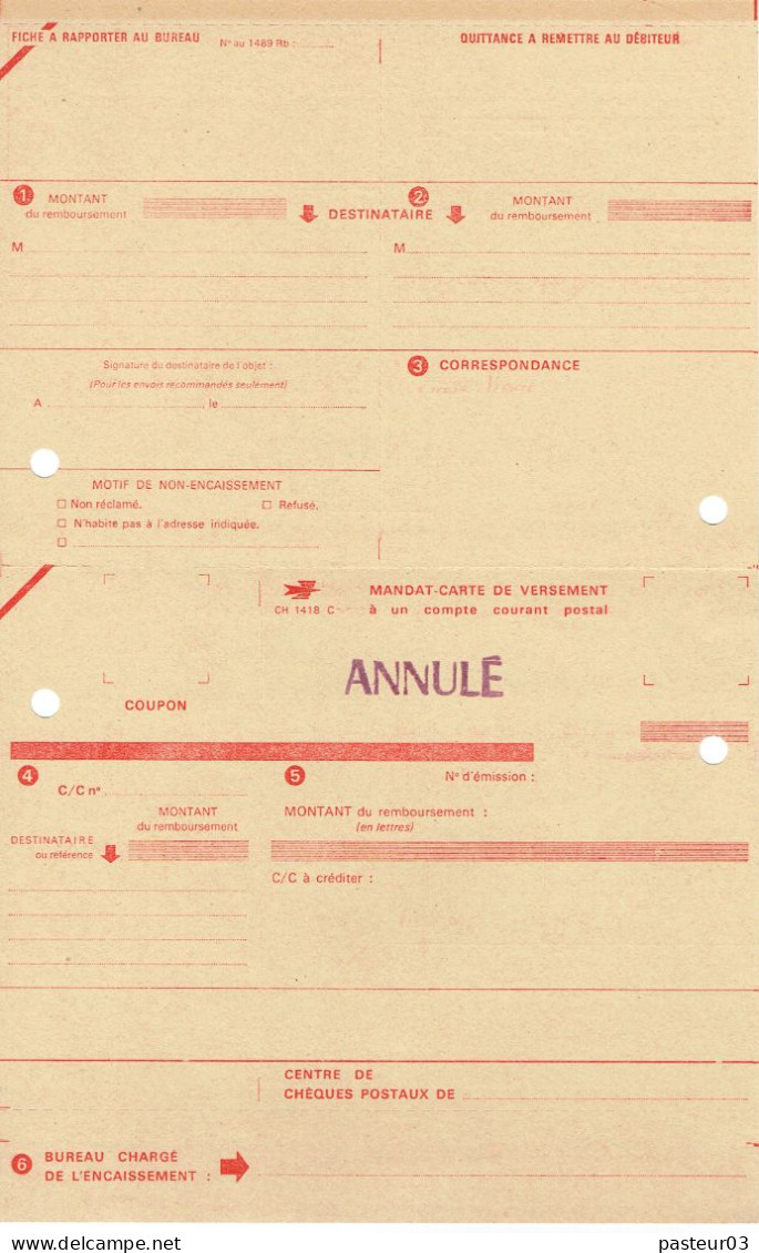 Carte Remboursement Neuve - Instructional Courses