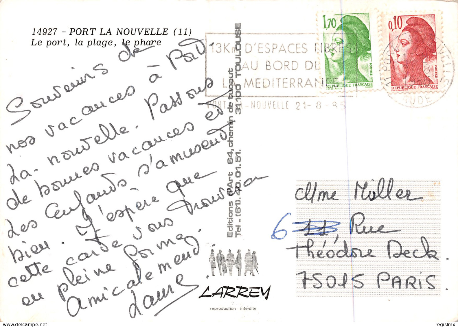 11-PORT LA NOUVELLE-N°2836-B/0009 - Port La Nouvelle