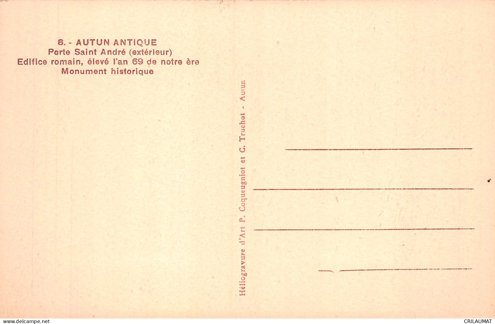 71-AUTUN-N°5150-C/0207 - Autun
