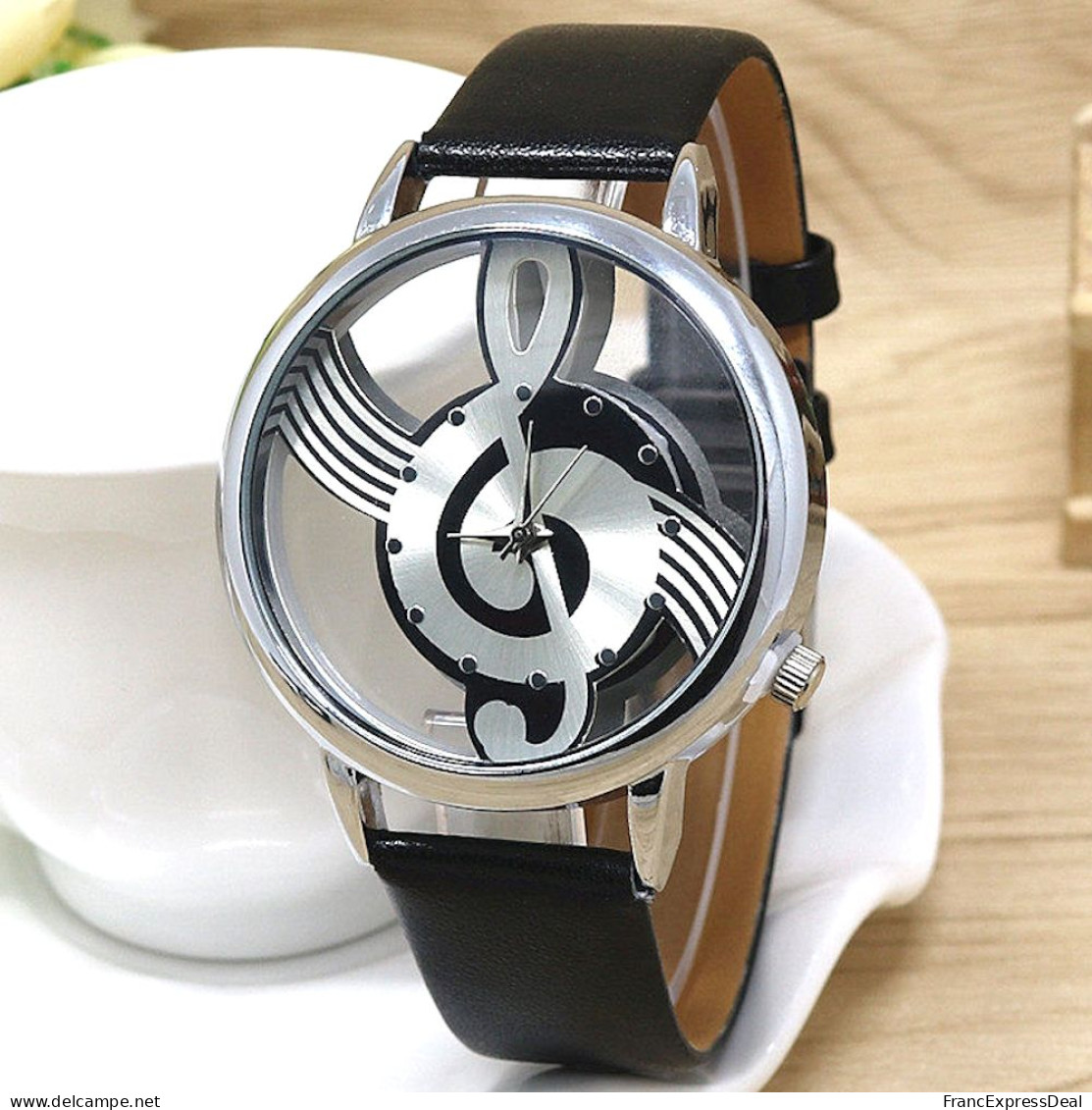 Montre Clef De Sol Musique Solfège Rock (Réf 2) - Watches: Modern