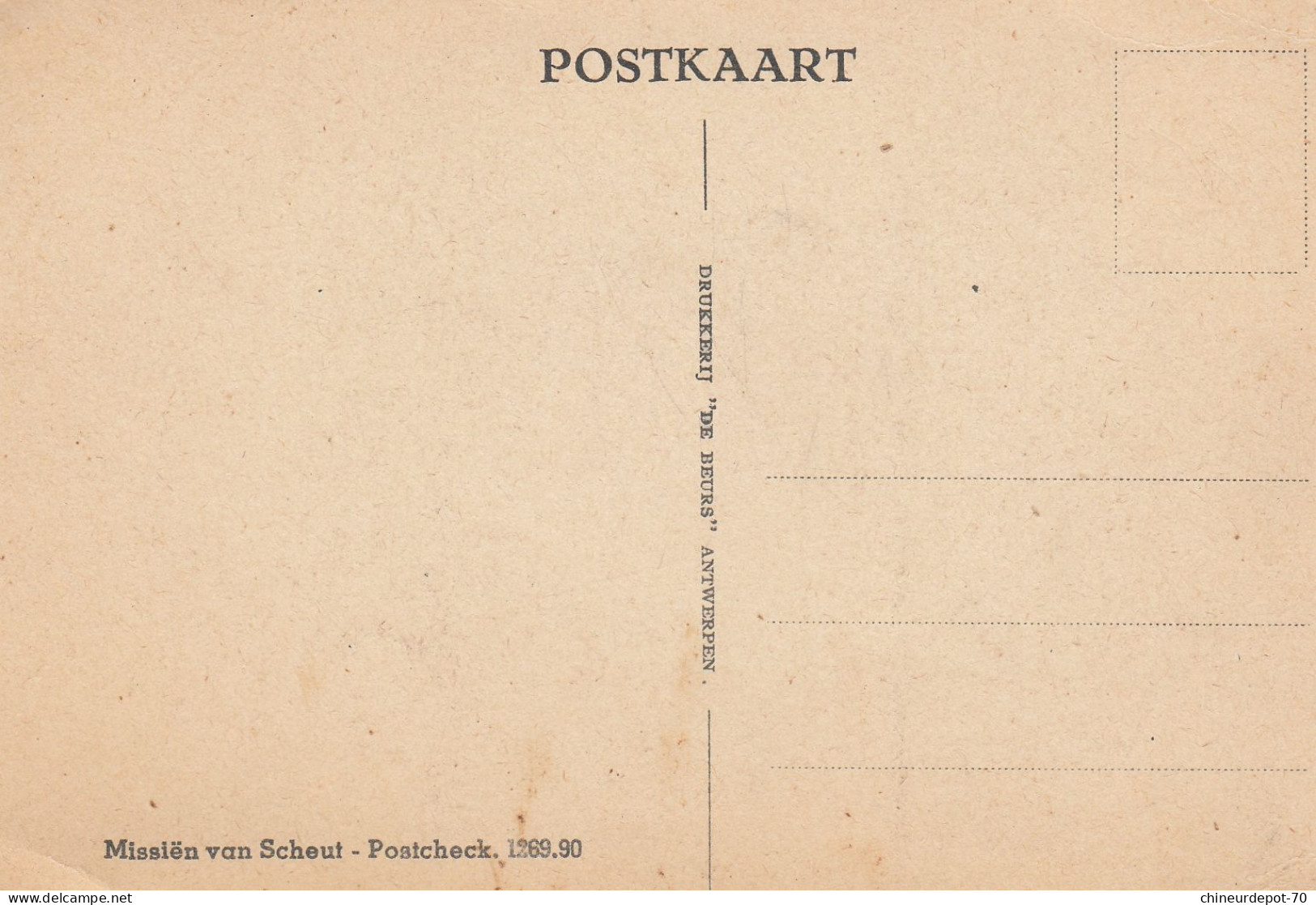 BELGIQUE ANDERLECHT  Mission Van Scheut - Monuments, édifices