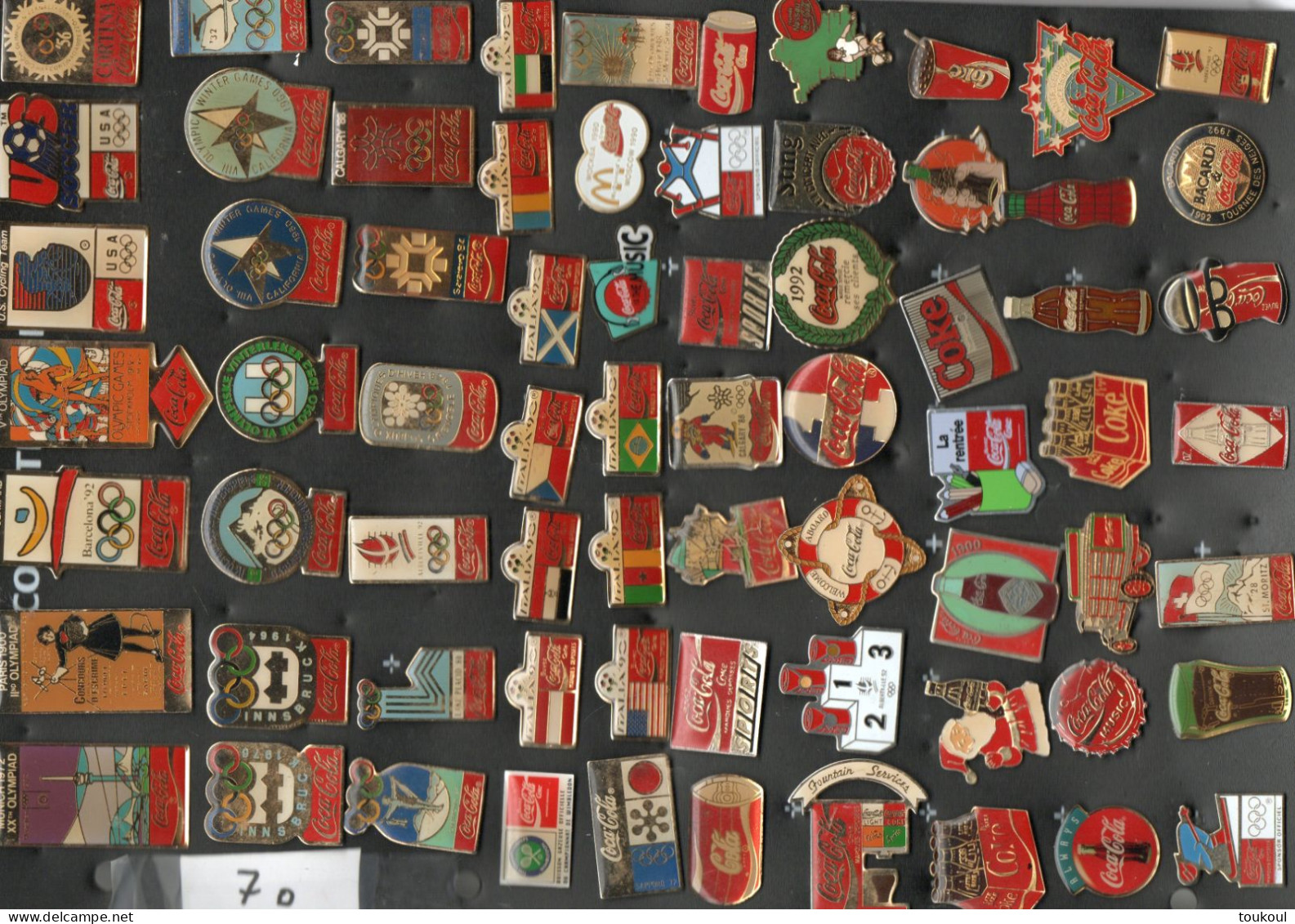 Gros Lot De 190 Pin's Coca Cola - Coca-Cola