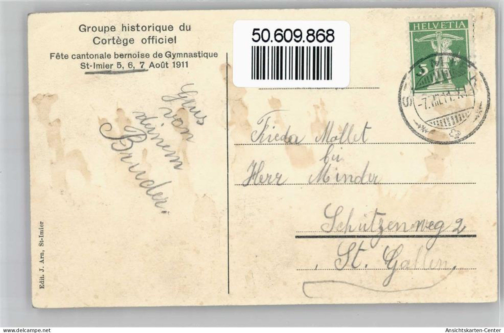 50609868 - St-Imier Saint-Imier - Sonstige & Ohne Zuordnung