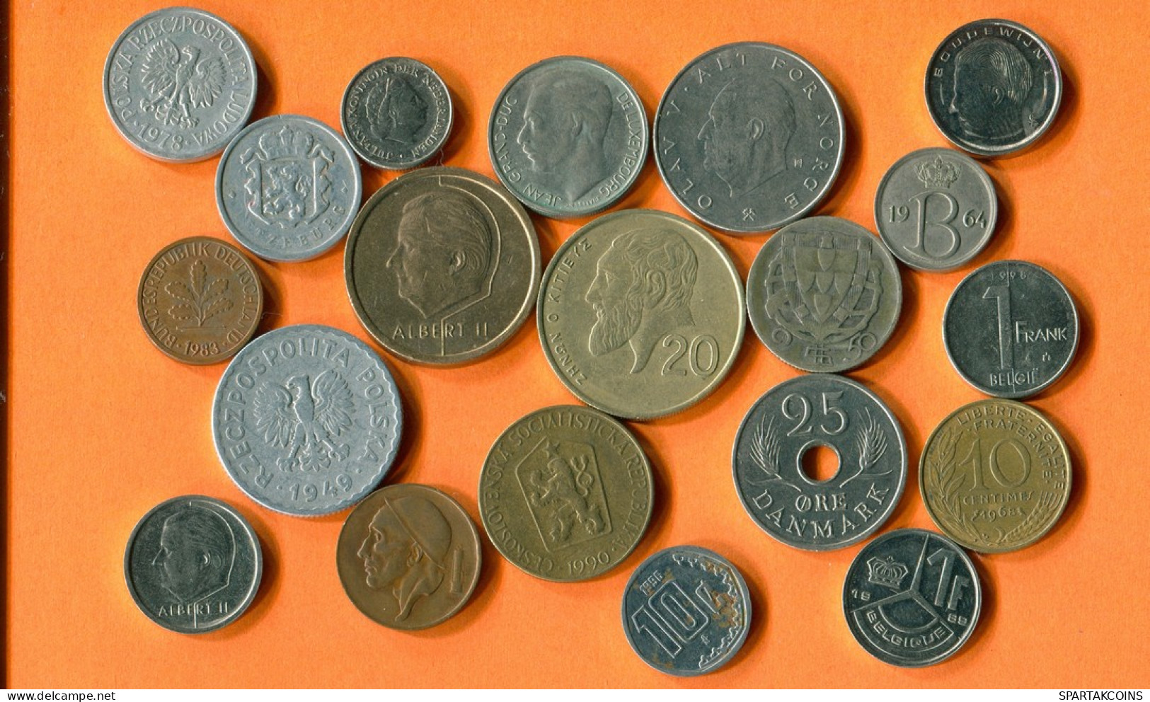 Collection WORLD Coin Mixed Lot Different COUNTRIES And REGIONS #L10053.2.U.A - Autres & Non Classés