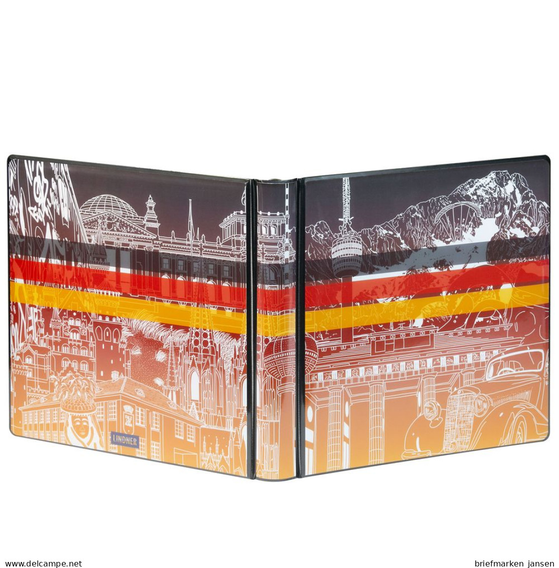 Linder Ringbinder "Germany" (3703R) - Alben Leer