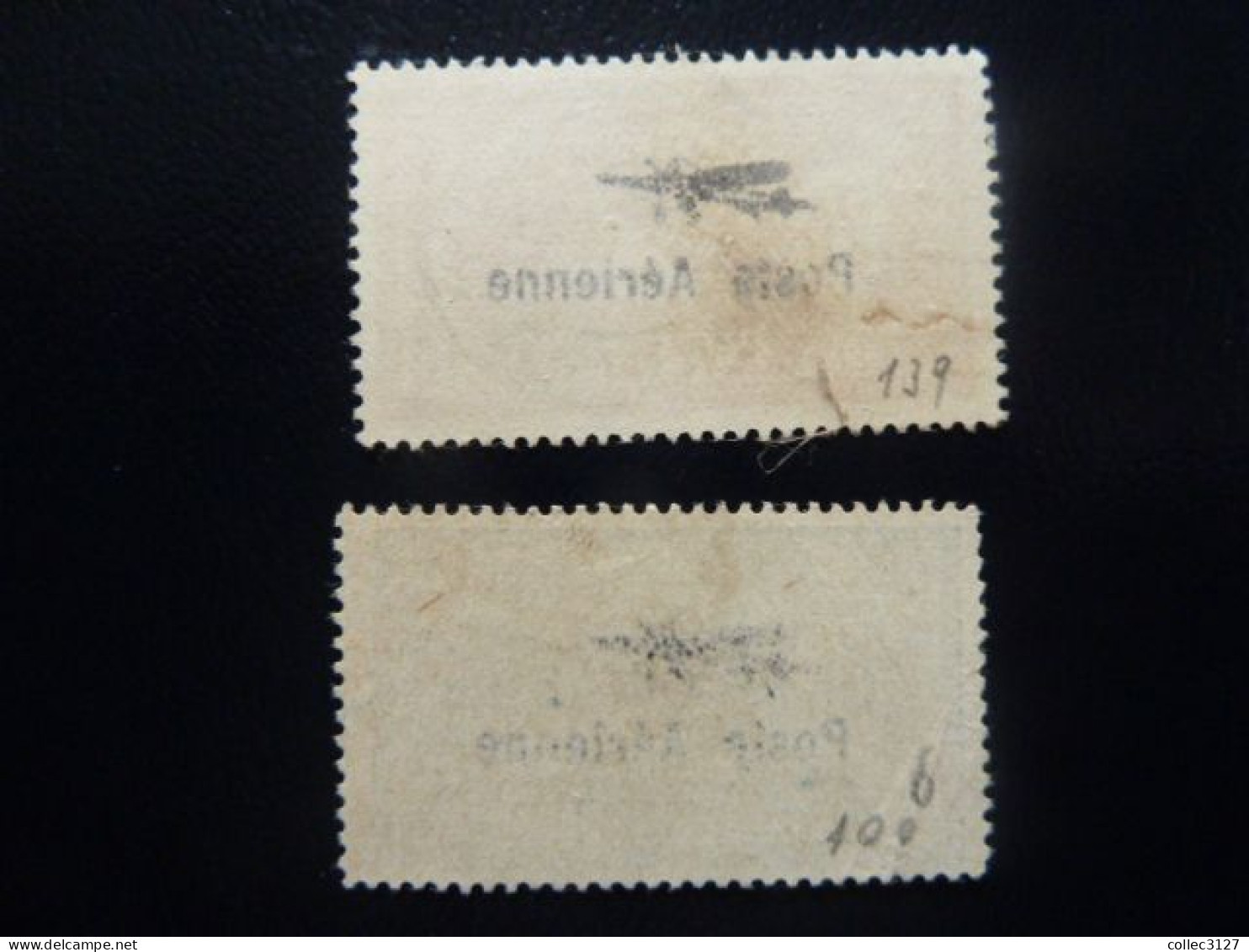 PI1 - Poste Aérienne - YT PA 1 Et 2 - Oblitérés - - 1927-1959 Gebraucht