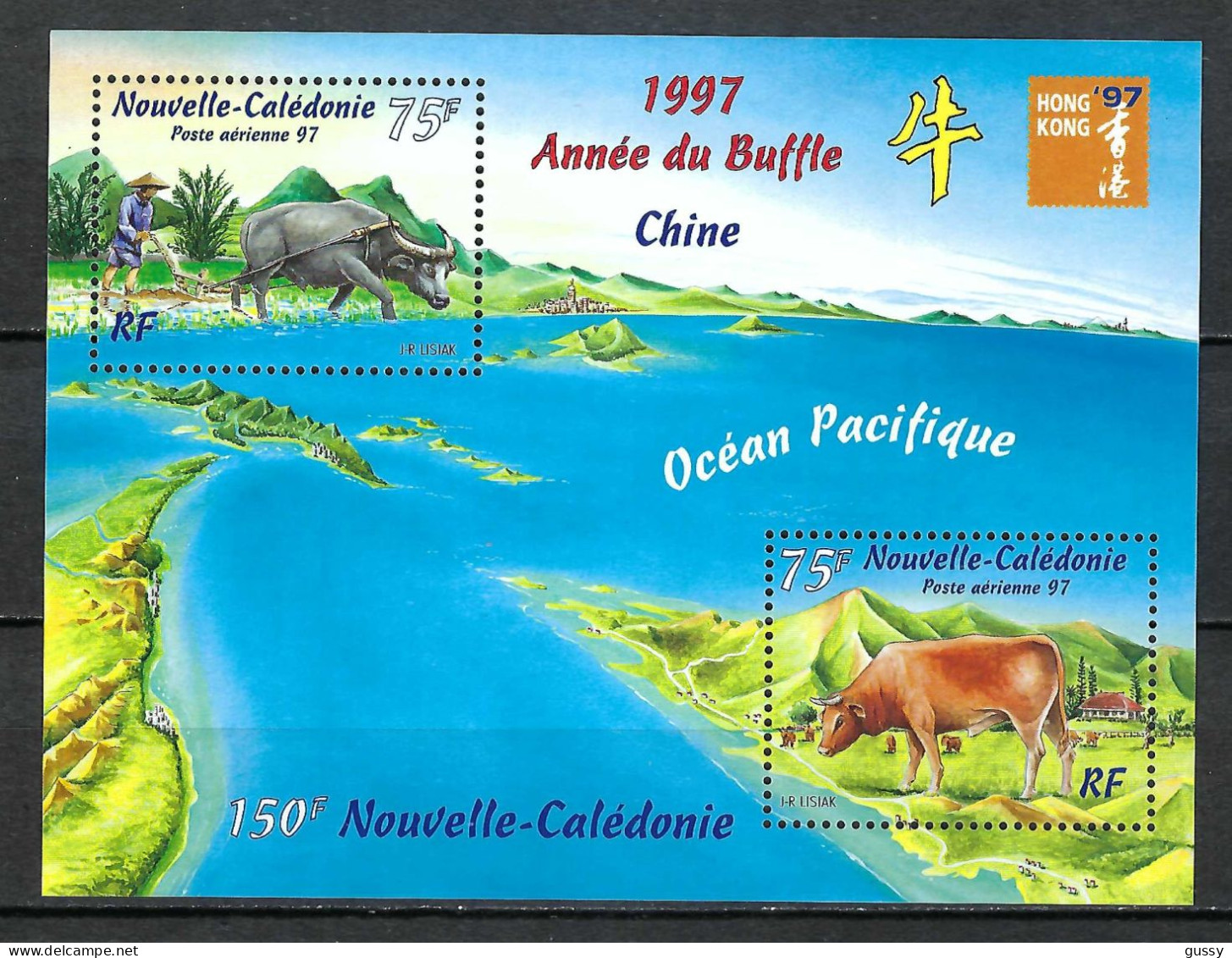 NOUVELLE CALEDONIE B&F Ca.1997: B&F Neuf* - Blocks & Kleinbögen