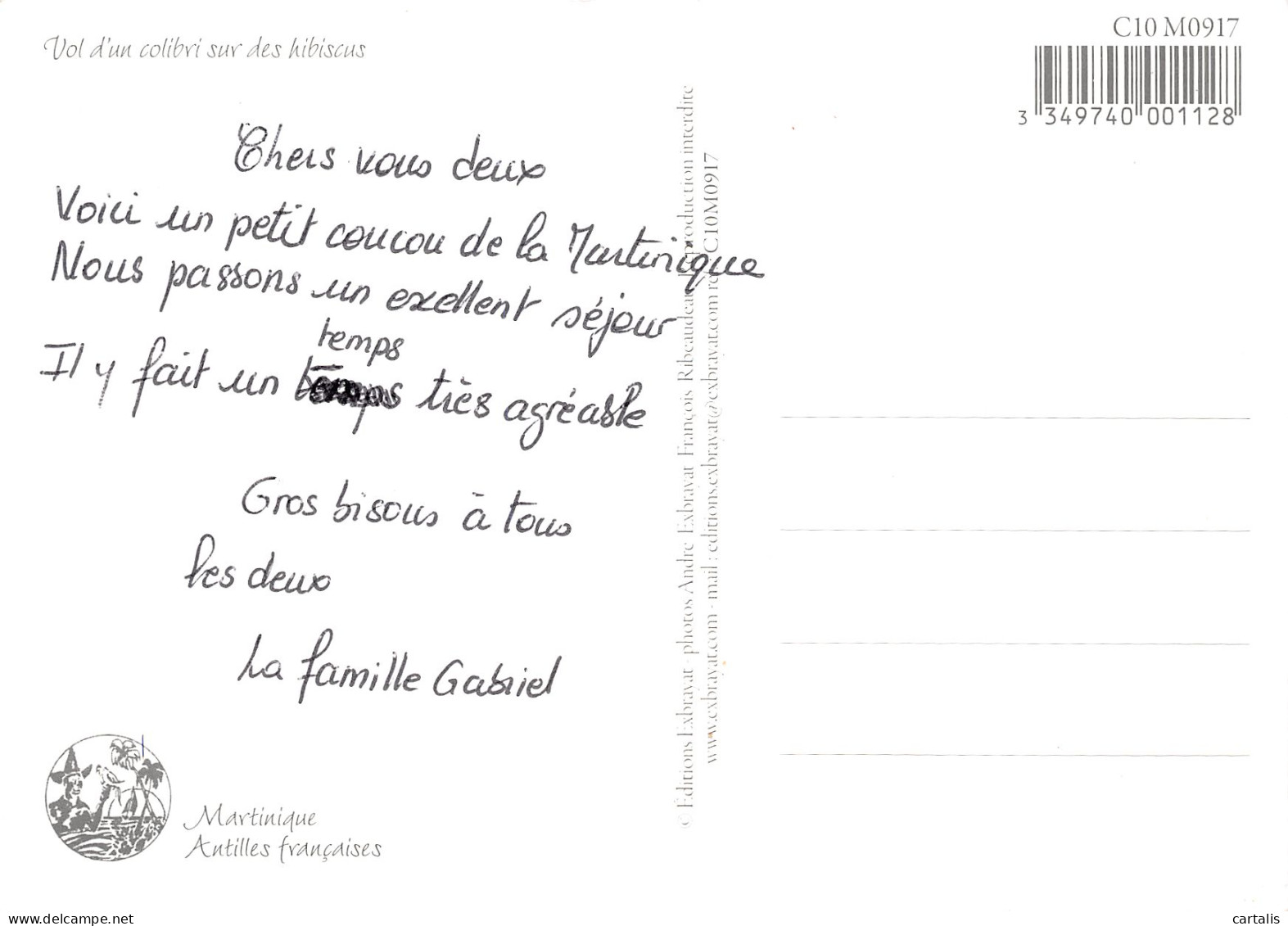 972-MARTINIQUE-N°4004-C/0283 - Altri & Non Classificati