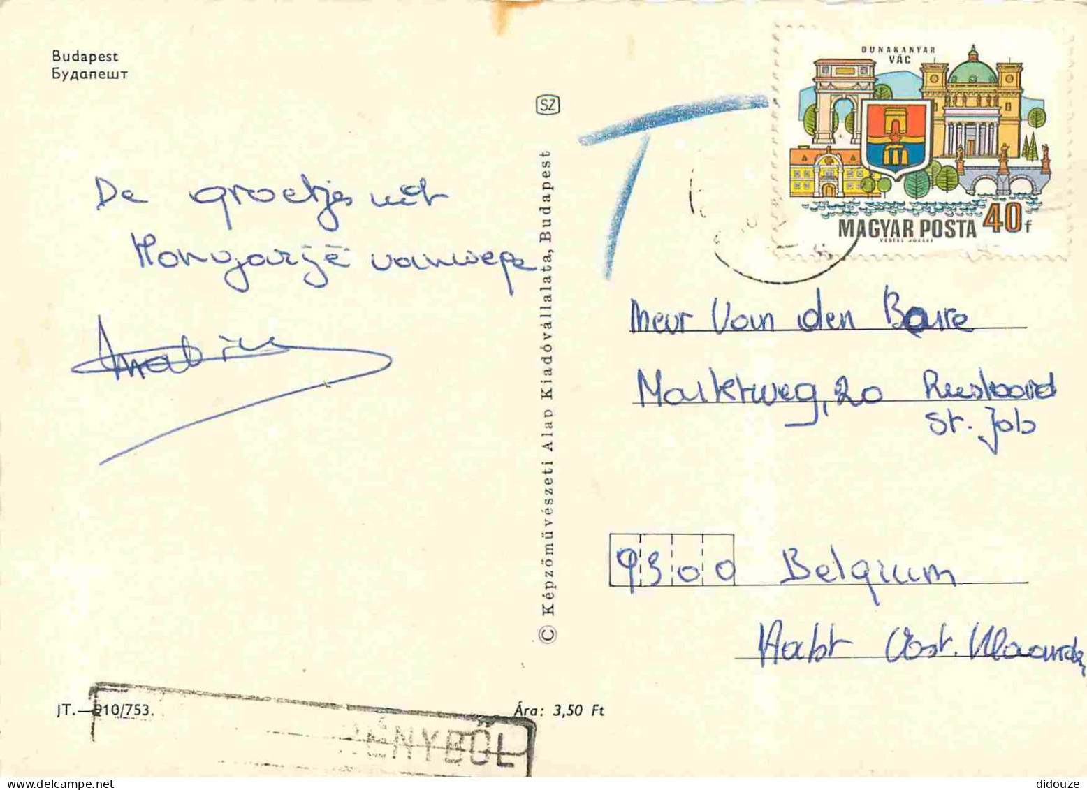 Hongrie - Budapest - Multivues - CPM - Voir Timbre - Voir Scans Recto-Verso - Ungheria