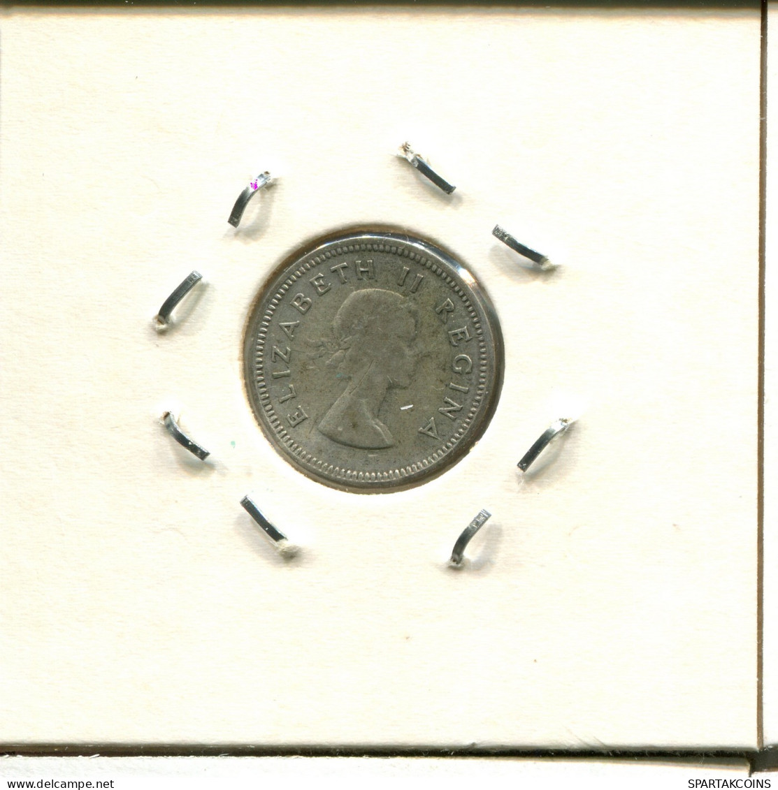 3 PENCE 1954 AFRIQUE DU SUD SOUTH AFRICA Pièce #AX185.F.A - Sudáfrica
