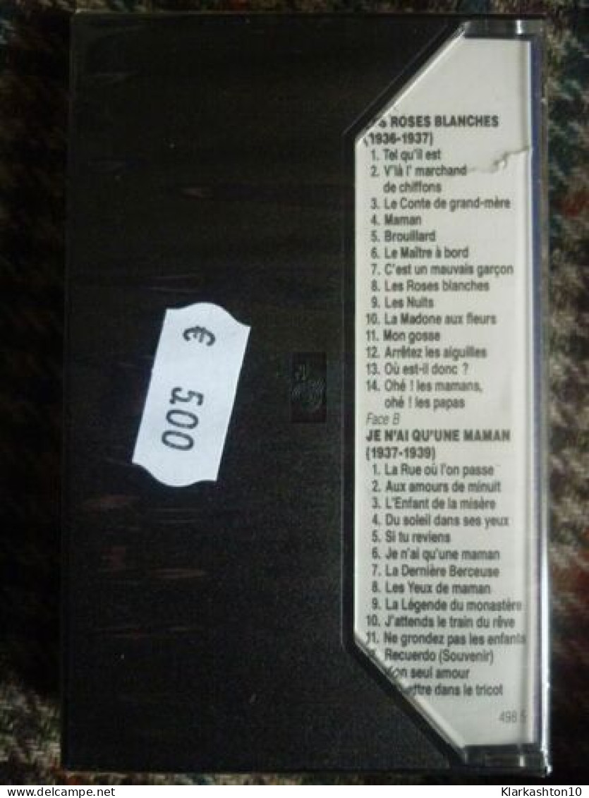 Berthe Sylva Volume 5 Cassette Audio-K7 498-5 - Cassettes Audio