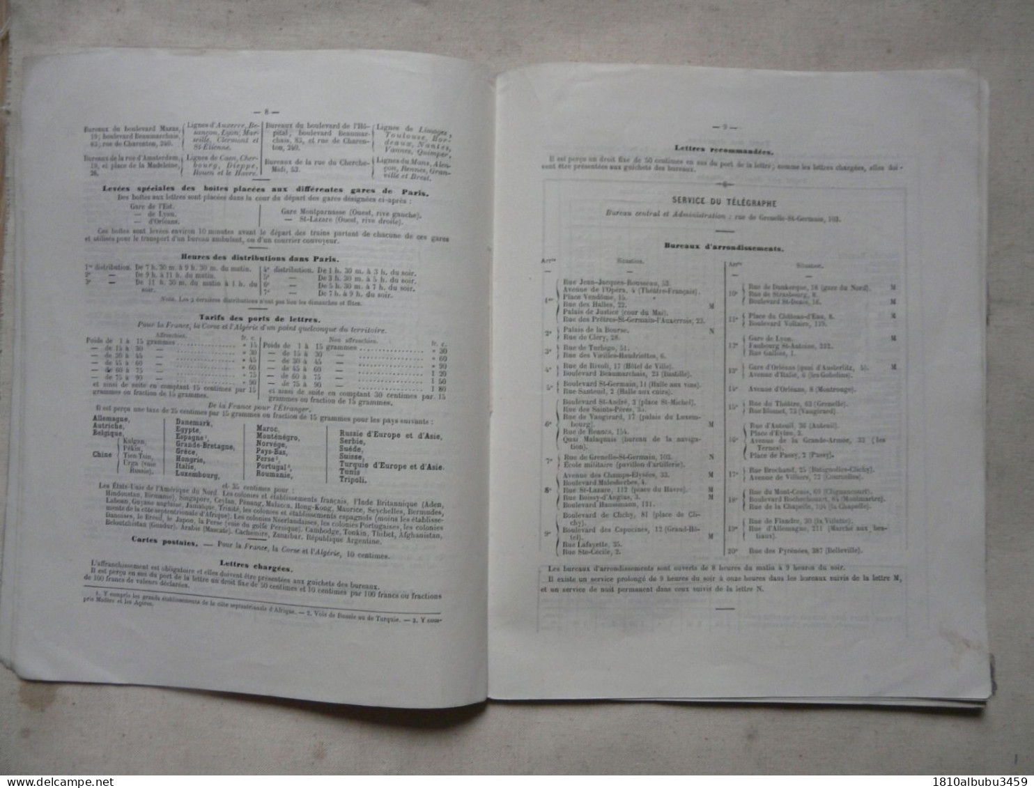 RARE - LES VINGTS ARRONDISSEMENTS DE PARIS - Plans Et Renseignements Pratiques Par L. THUILLIER 1878 - Arbeitsbeschaffung