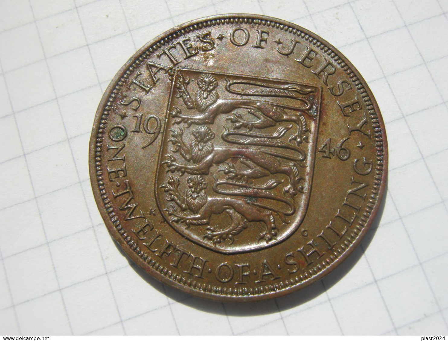 Jersey 1/12 Shilling 1946 - Jersey