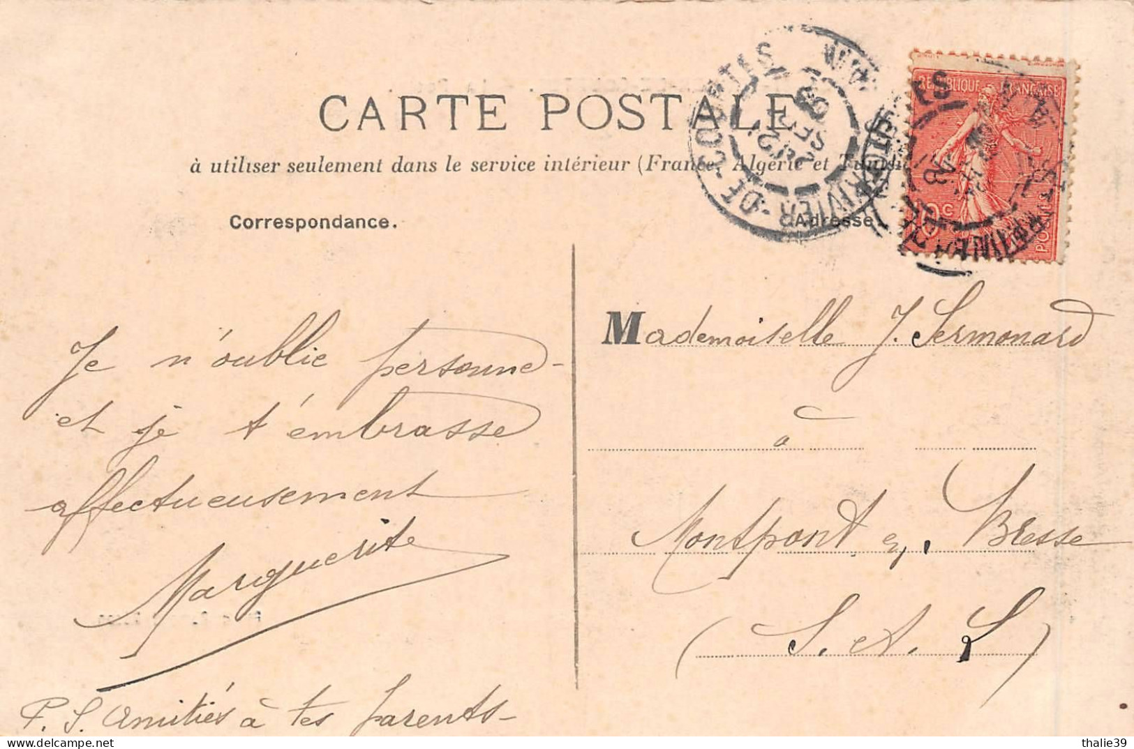 Saint St Trivier De Courtes La Poste - Unclassified