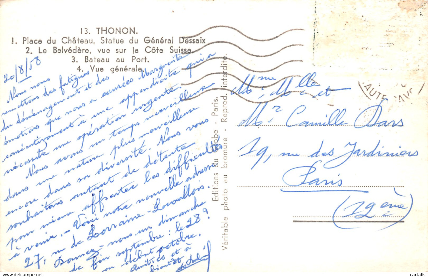 74-THONON-N°3908-E/0069 - Thonon-les-Bains