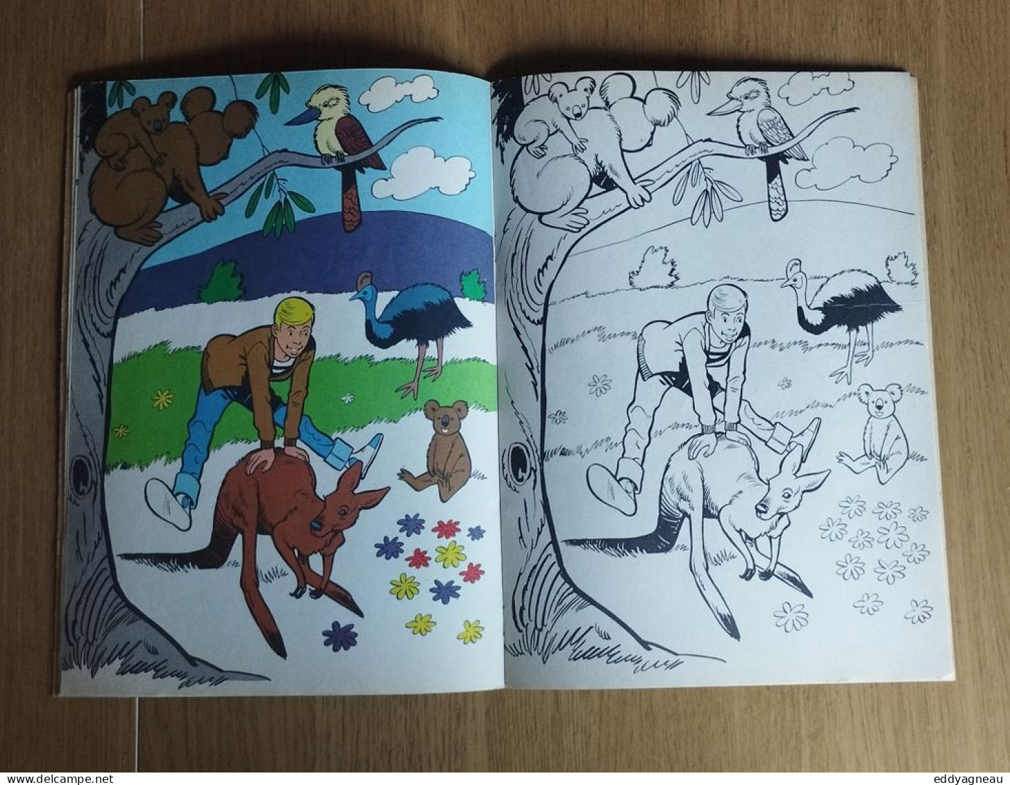 Franquin - Peyo - Roba - Morris... - Album à colorier 1964