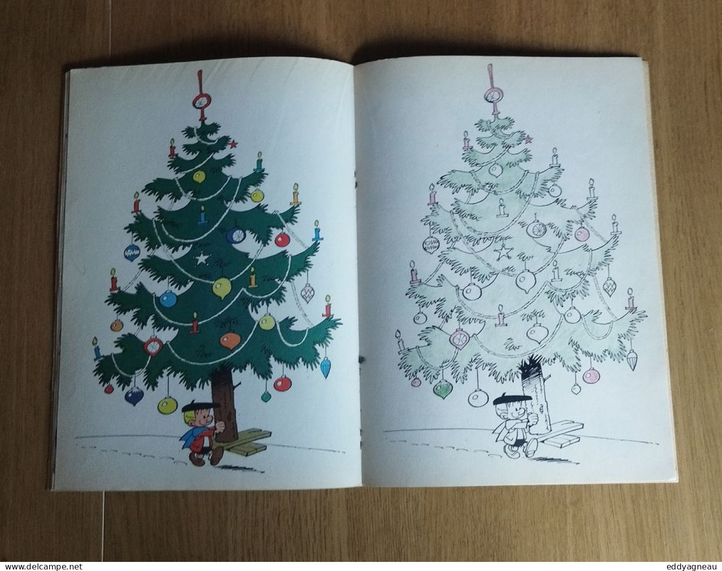 Franquin - Peyo - Roba - Morris... - Album à colorier 1964