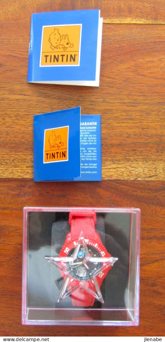 Montre Tintin Fusée Objectif Lune Icewatch 015316 - Autres & Non Classés
