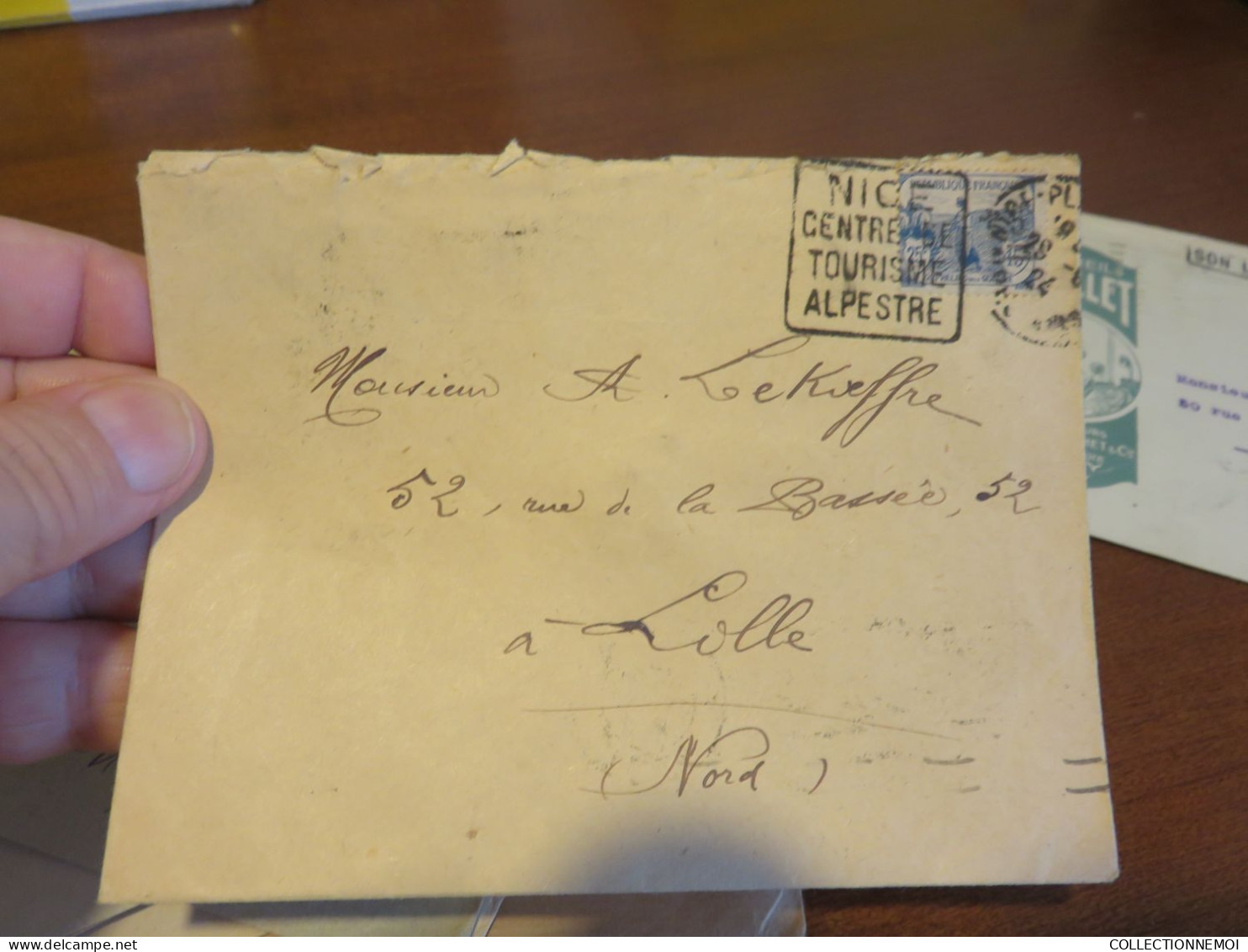 LOT DE LETTRES ,,, obliterations à voir ,, 1 seul devant de lettre montré par mon doigt ,,à ETUDIER ,,recto-verso