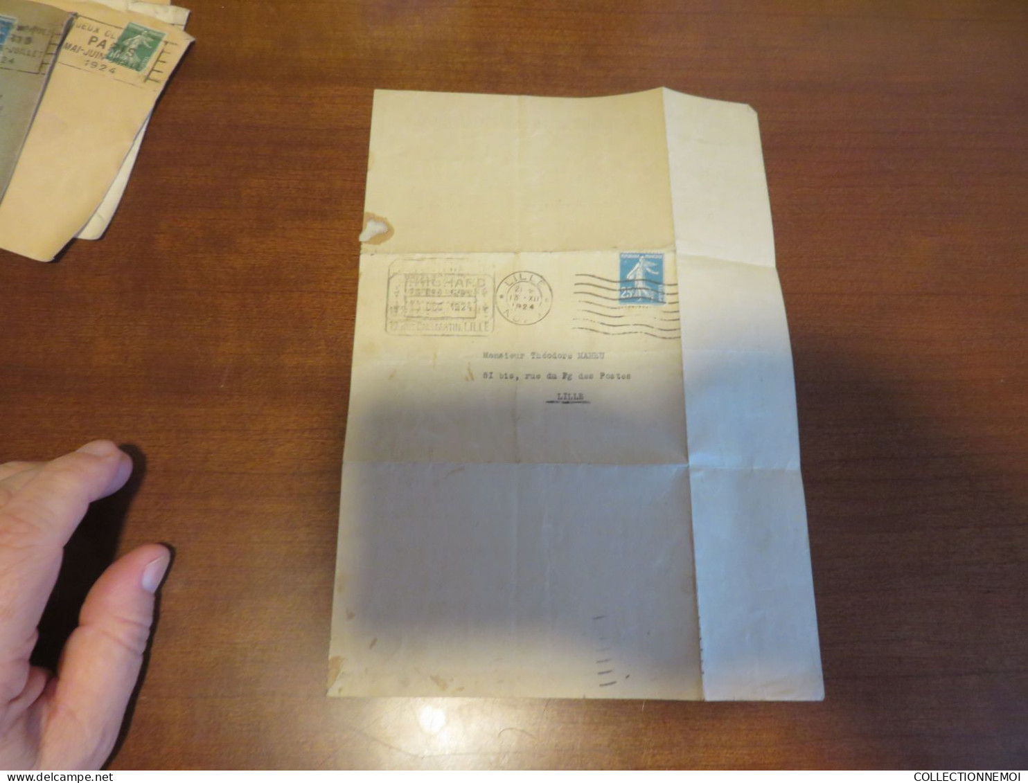 LOT DE LETTRES ,,, obliterations à voir ,, 1 seul devant de lettre montré par mon doigt ,,à ETUDIER ,,recto-verso