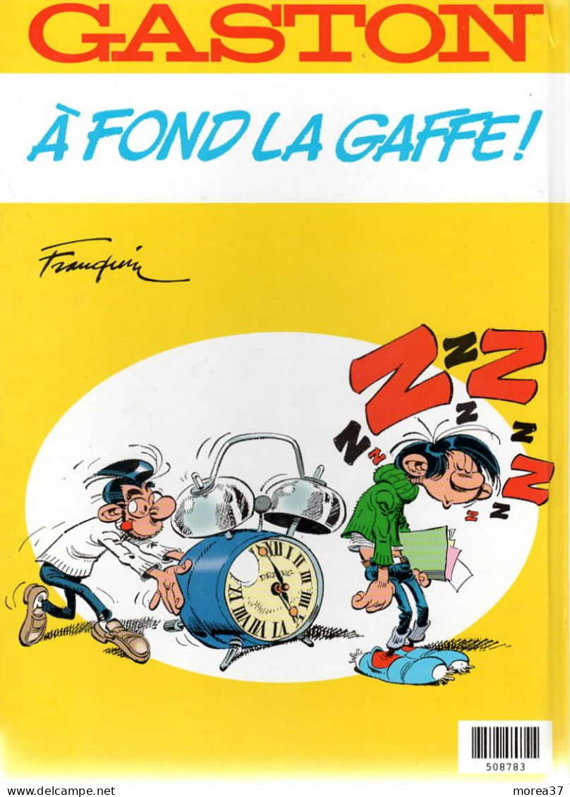 GASTON LAGAFFE  Album Double  Gaffe à Lagaffe   / A Fond La Gaffe   De FRANQUIN   FRANCE LOISIRS - Gaston