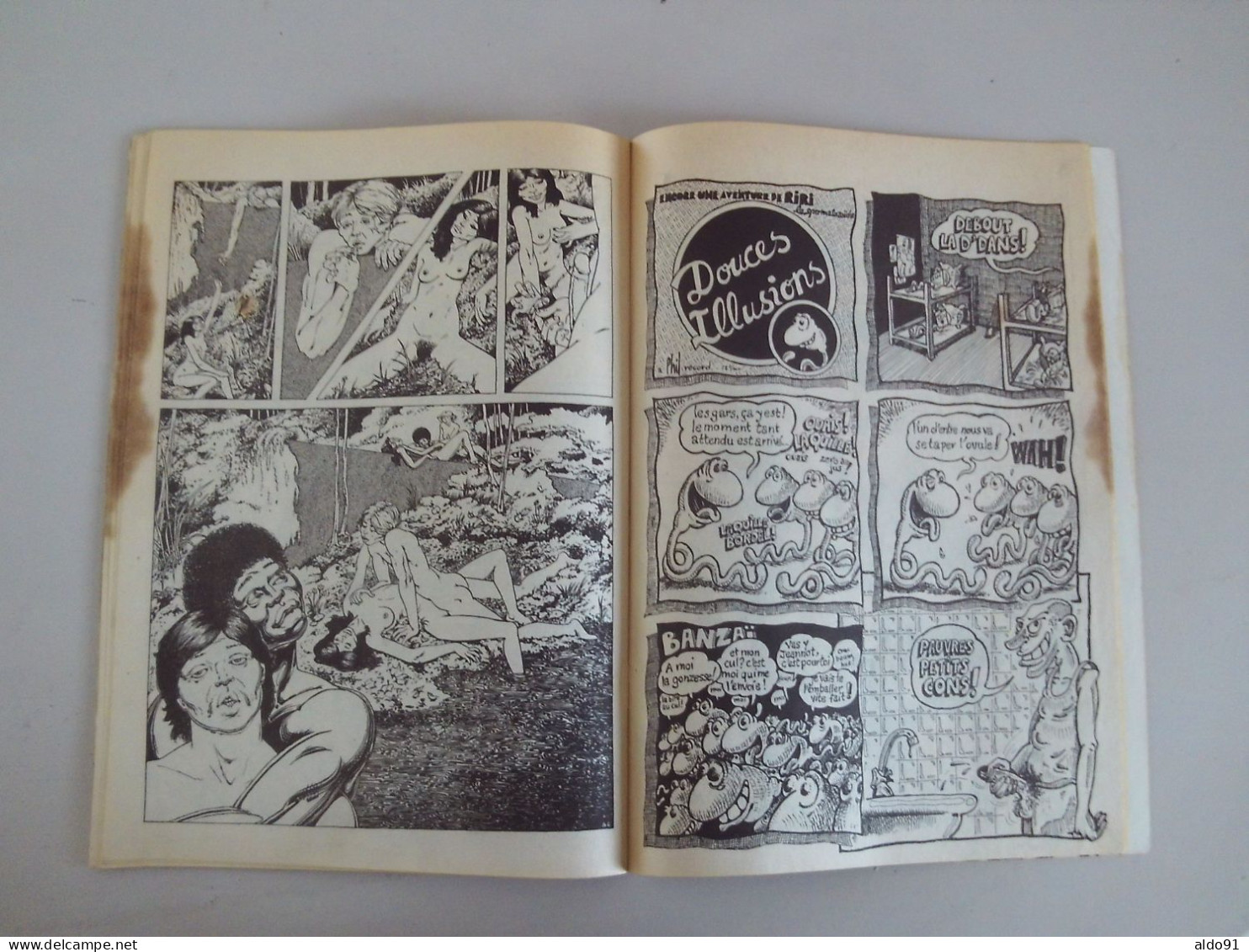 (B.D. Adulte - Juillet 1976....) -   Revue   " SURPRISE  N°4 "    ..........voir scans