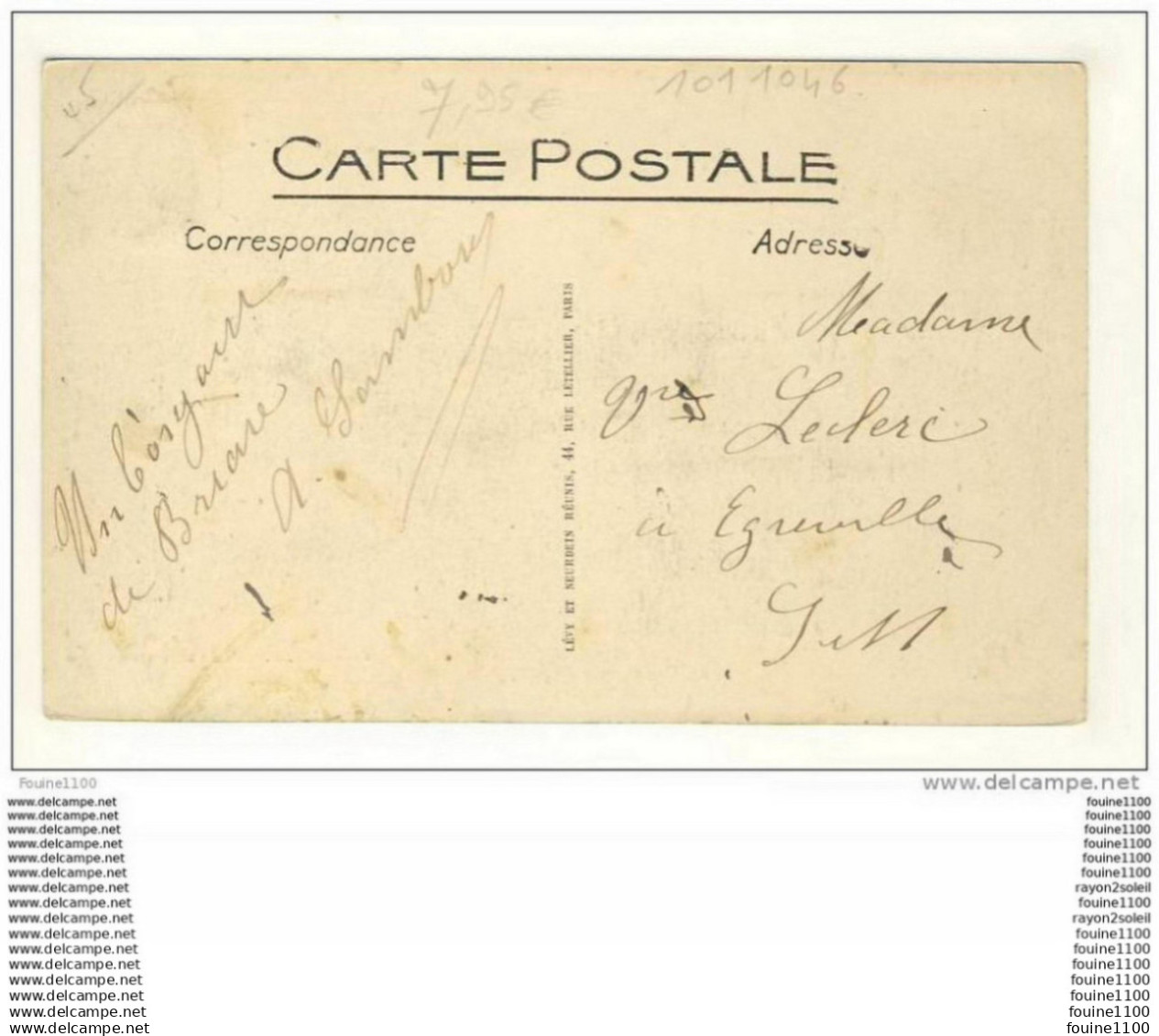 Carte De Briare Pont Canal Vue De Côté - Briare