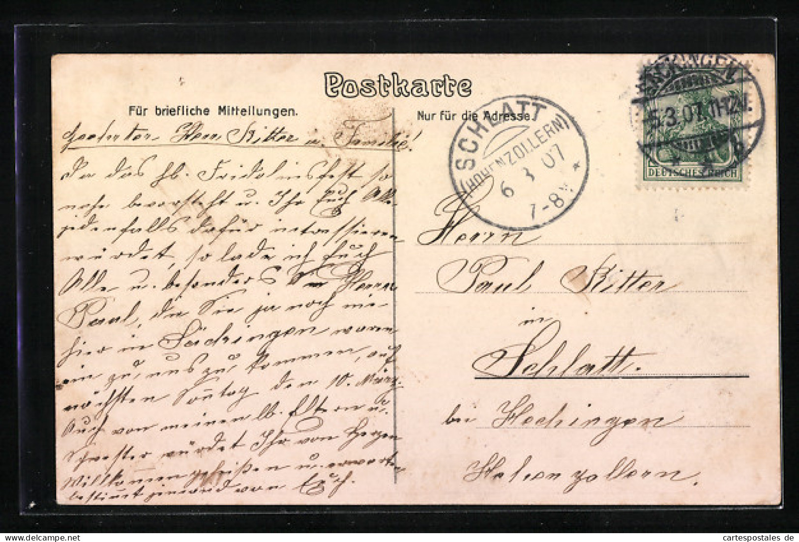 AK Säckingen, Partie Am Trompeterschloss - Bad Säckingen