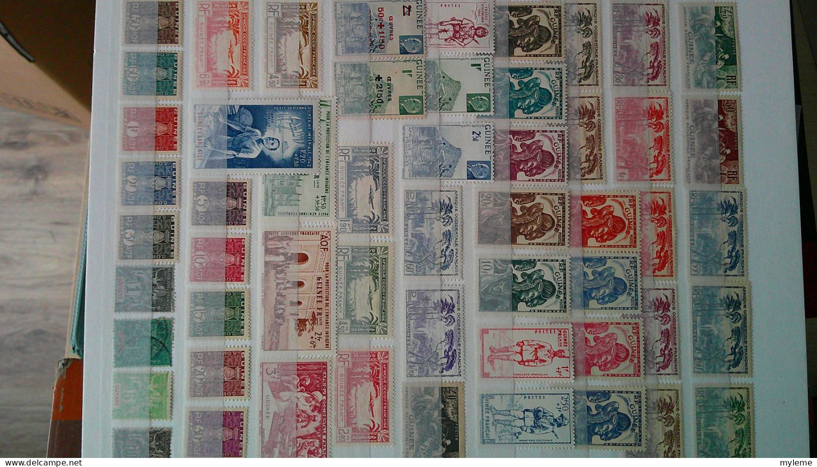 CG-11 Bel ensemble des anciennes colonies Françaises dont bonnes petites valeurs. A saisir !!