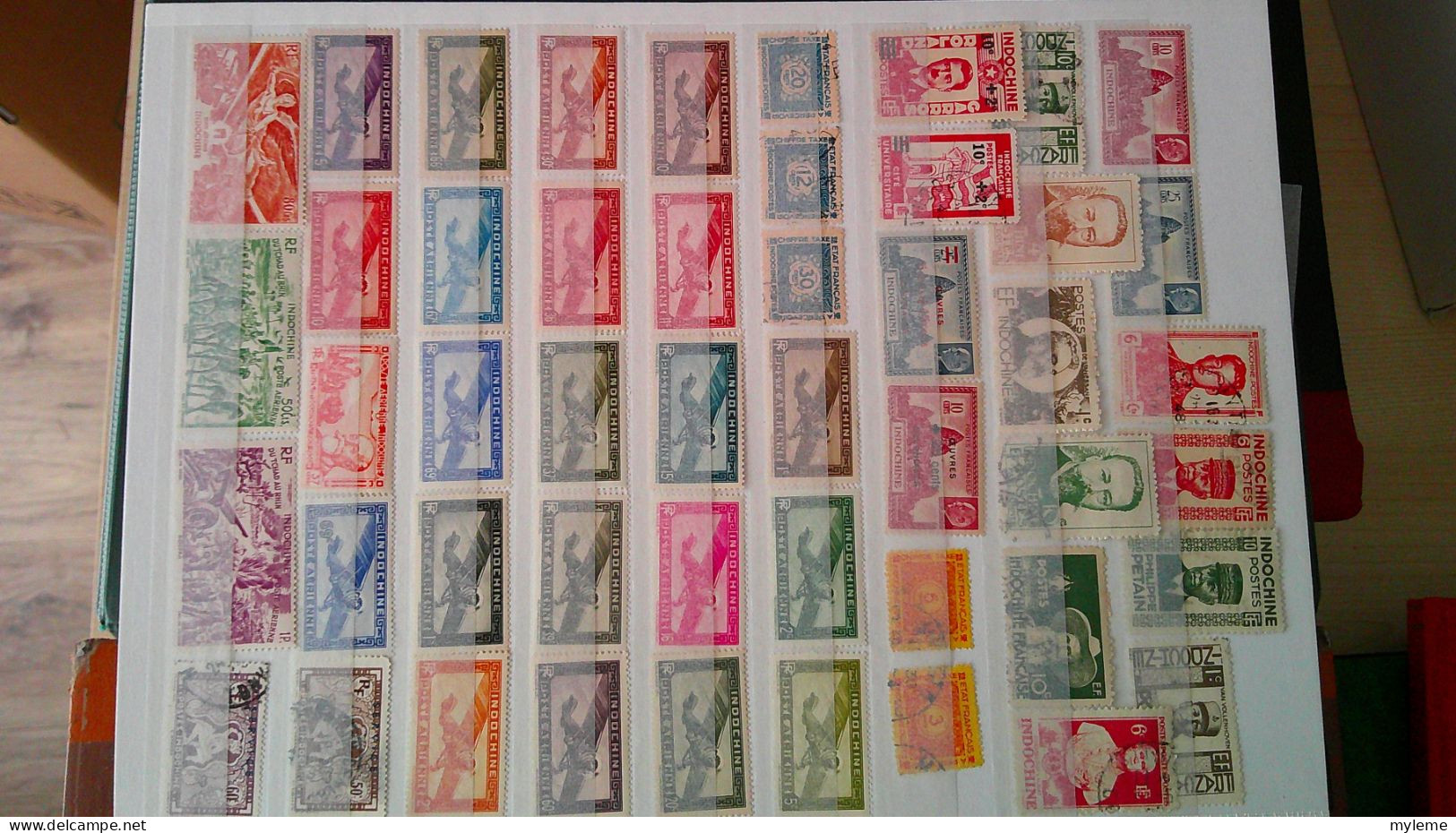 CG-11 Bel ensemble des anciennes colonies Françaises dont bonnes petites valeurs. A saisir !!