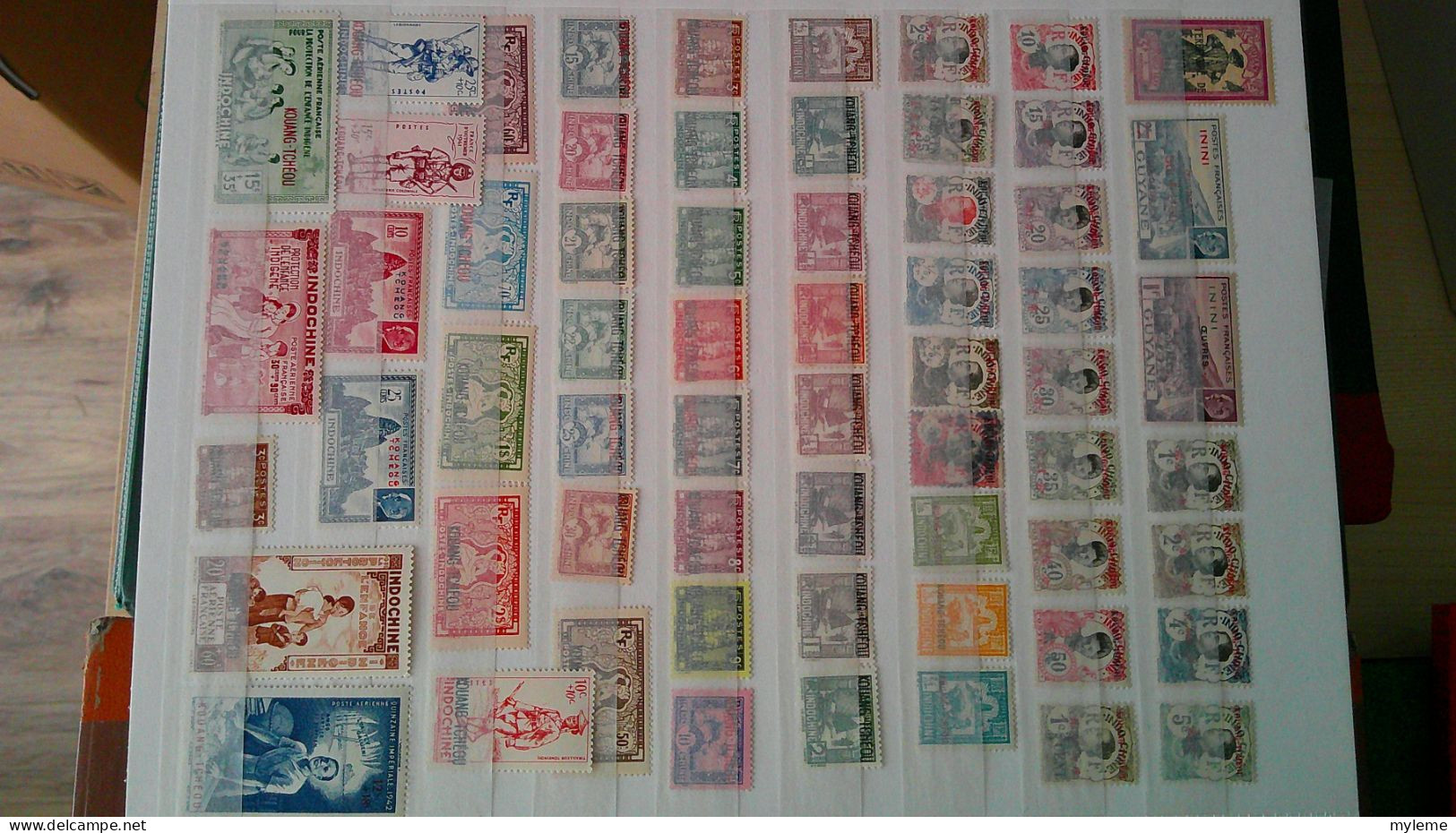 CG-11 Bel ensemble des anciennes colonies Françaises dont bonnes petites valeurs. A saisir !!