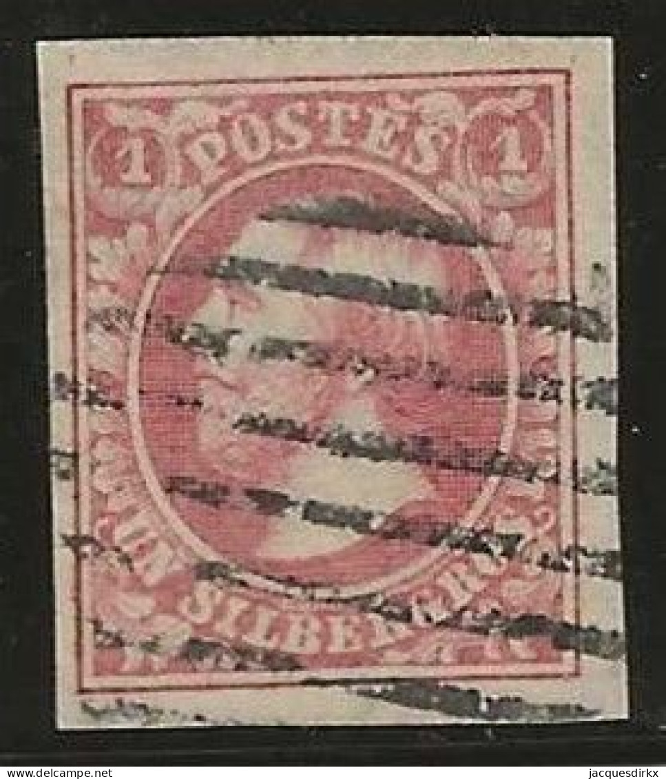 Luxembourg  .    Y&T     .    2  (2 Scans)    .       O         .    Oblitéré - 1852 Willem III
