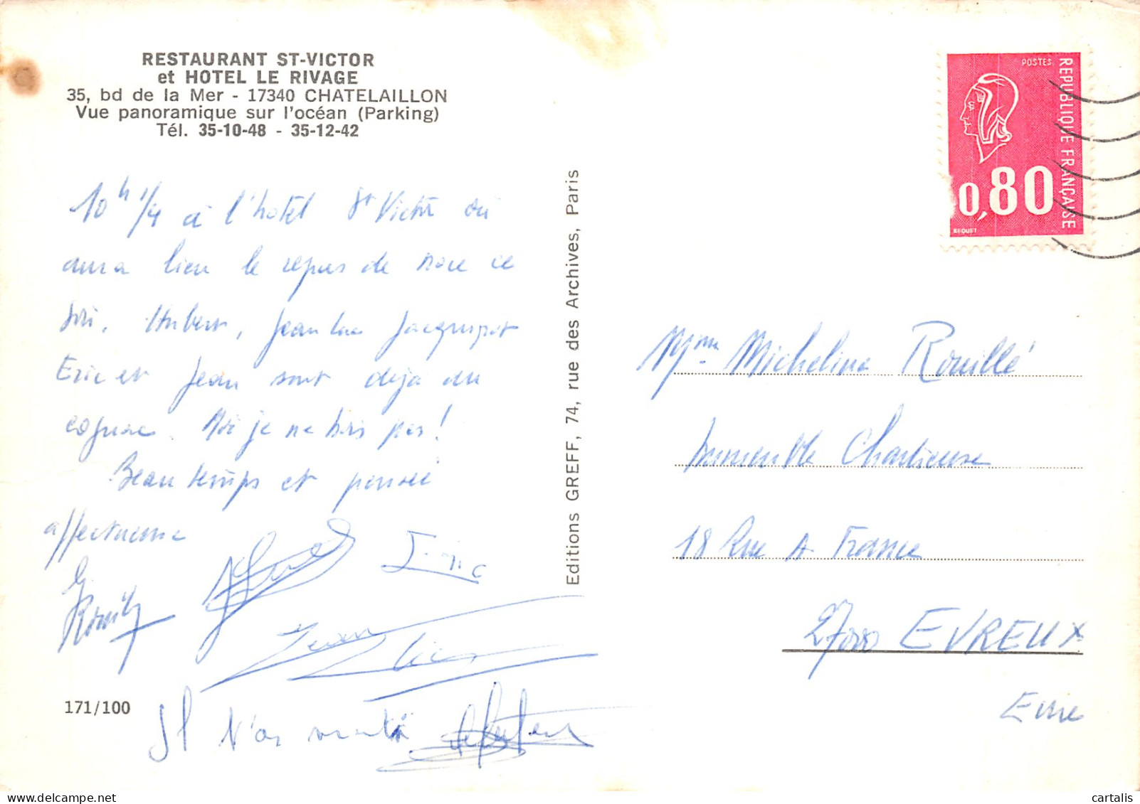 17-CHATELAILLON-N°C-4304-A/0275 - Châtelaillon-Plage
