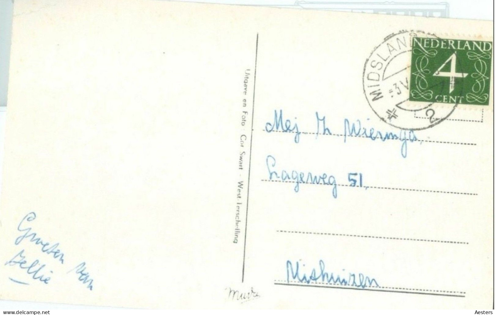 West-Terschelling 1965; Duinmeertje Dodemanskisten - Gelopen. (Cor Swart - West Terschelling) - Terschelling