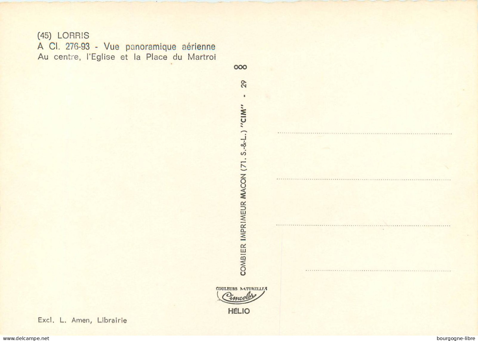 Lorris Vue Générale Aérienne - Sonstige & Ohne Zuordnung