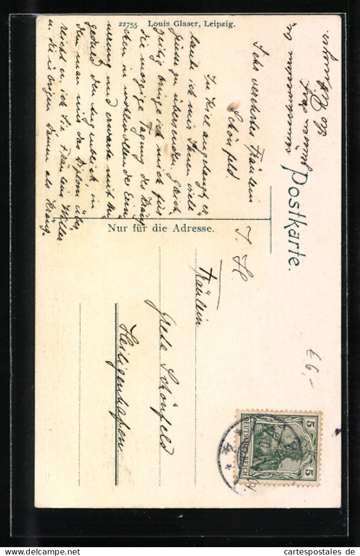 AK Segelyacht Komet Bei Frischer Briese - Sailing