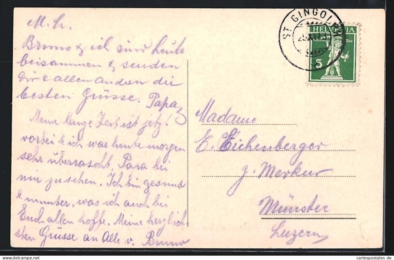 AK Saint-Gingolph, Vue Générale - Saint-Gingolph