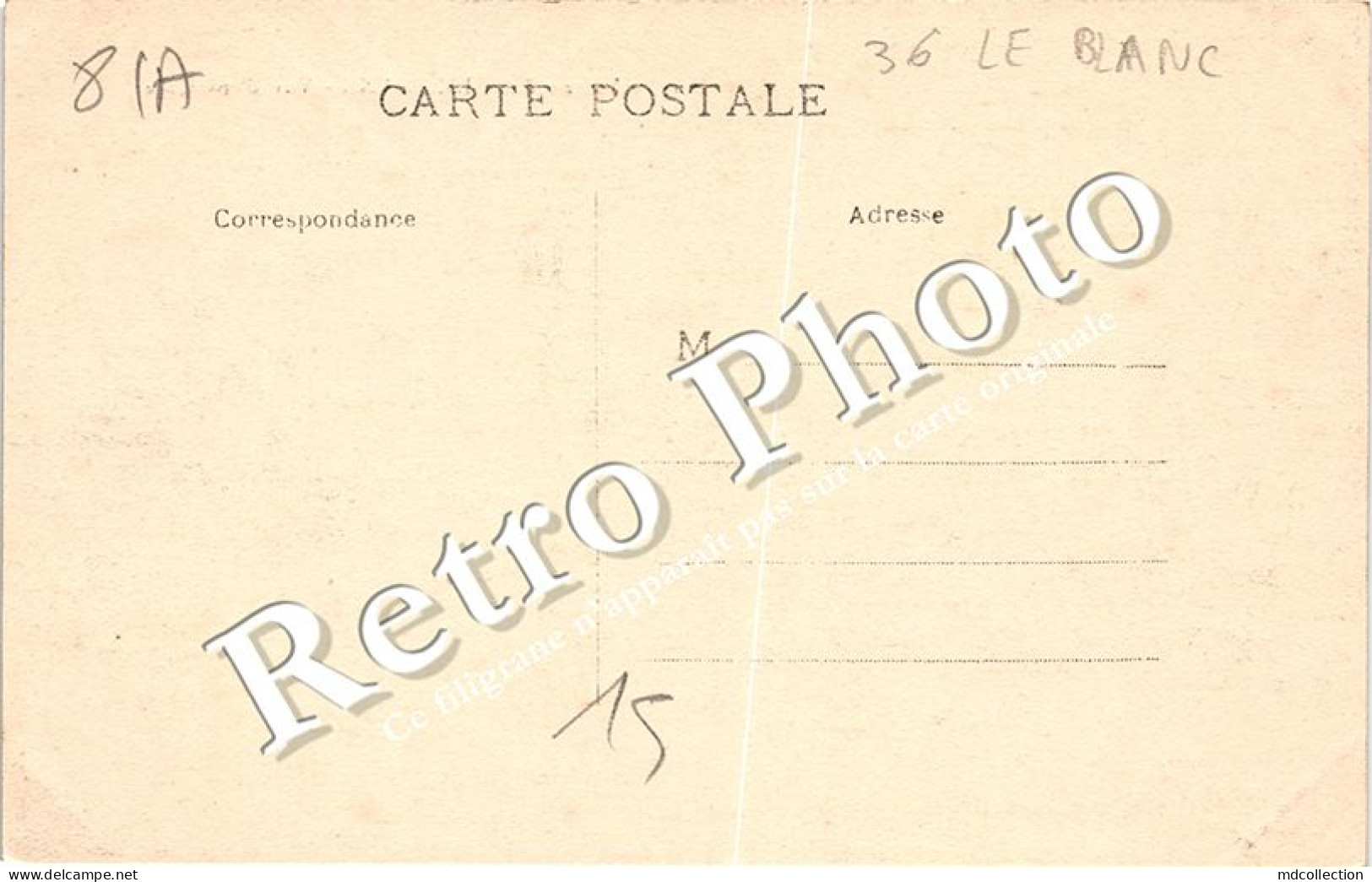 36 BLANC (LE) / Vue D'Ensemble / 8A - Le Blanc