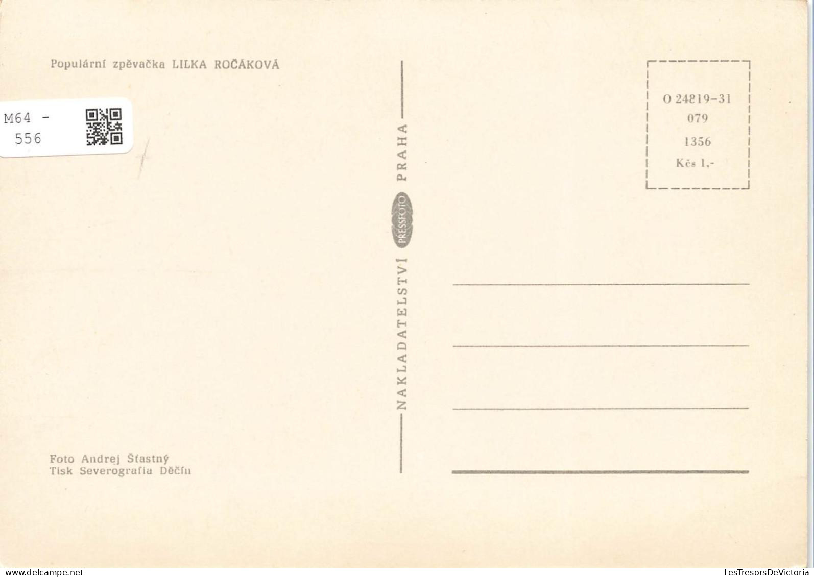 [-20%] CELEBRITES - Lilka Rocakova - Andrej Stastny - Carte Postale Ancienne - Sonstige & Ohne Zuordnung