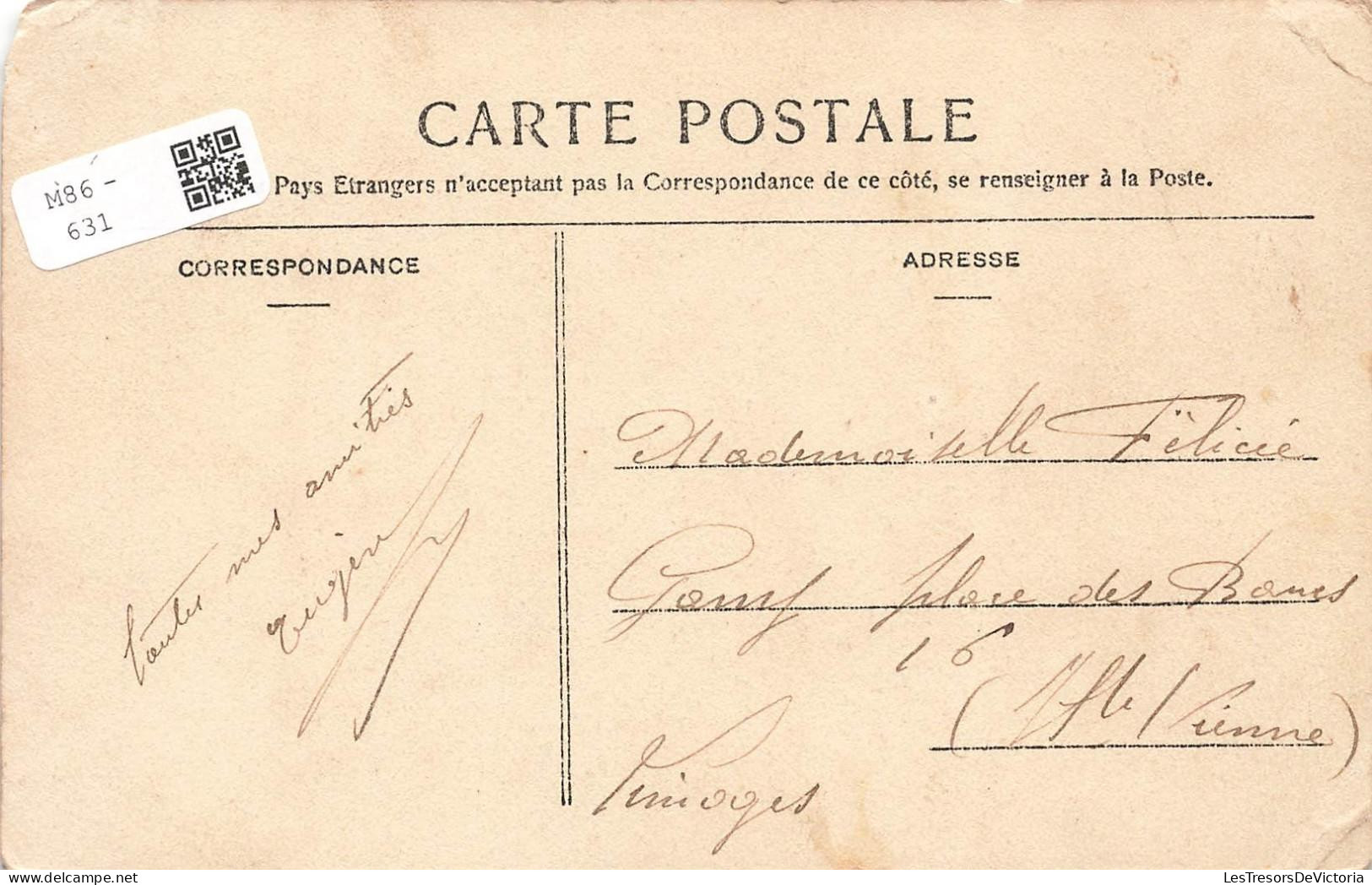 [-15%] FRANCE - La Côte DAzur - VilleFranche - La Rade - Bateaux - Vue Générale - Carte Postale Ancienne - Villefranche-sur-Mer