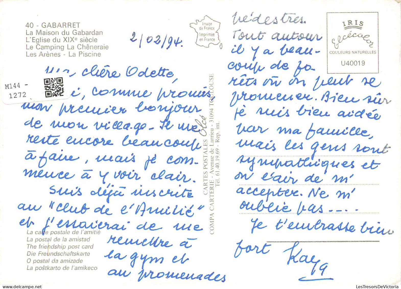 [-5%] FRANCE - Gabarret - Multivues - Maison Du Gabardan - Eglise - Camping Chêneraie - Arènes - Piscine - Carte Postale - Gabarret