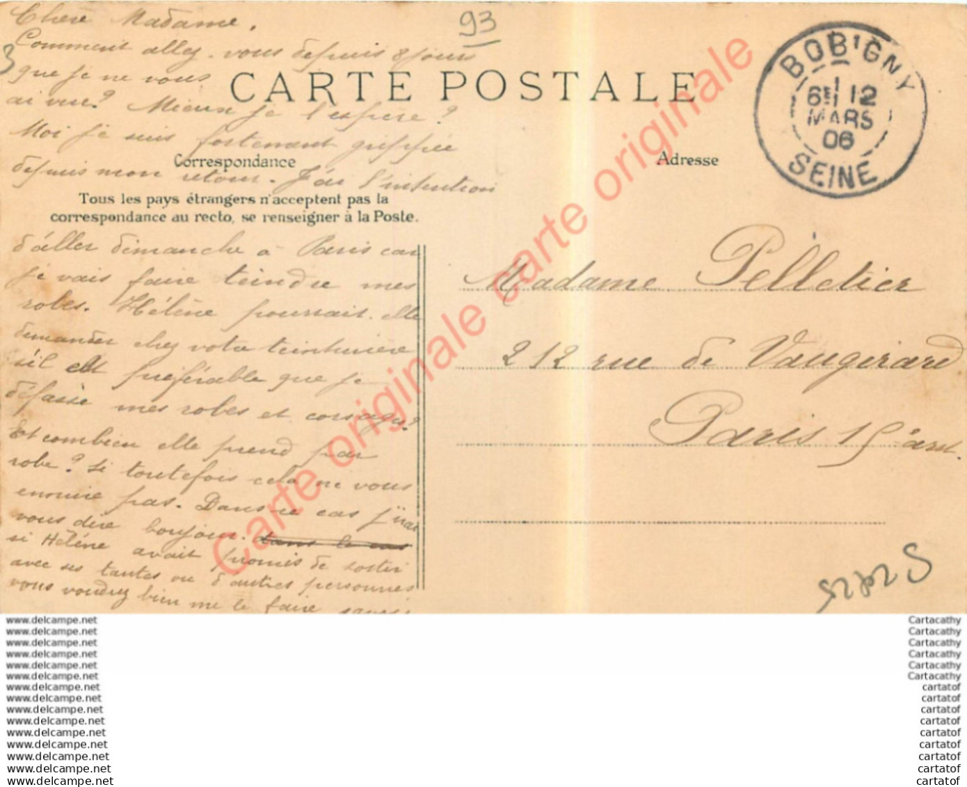 93.  BOBIGNY .  La Mairie . - Bobigny