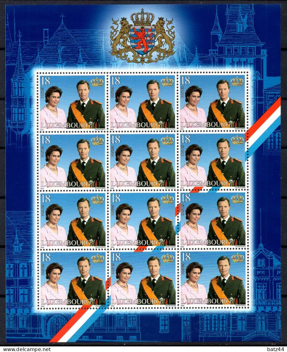 LUXEMBOURG  timbres tous neuf ** sans charnière without hinge Bloc et feuilles