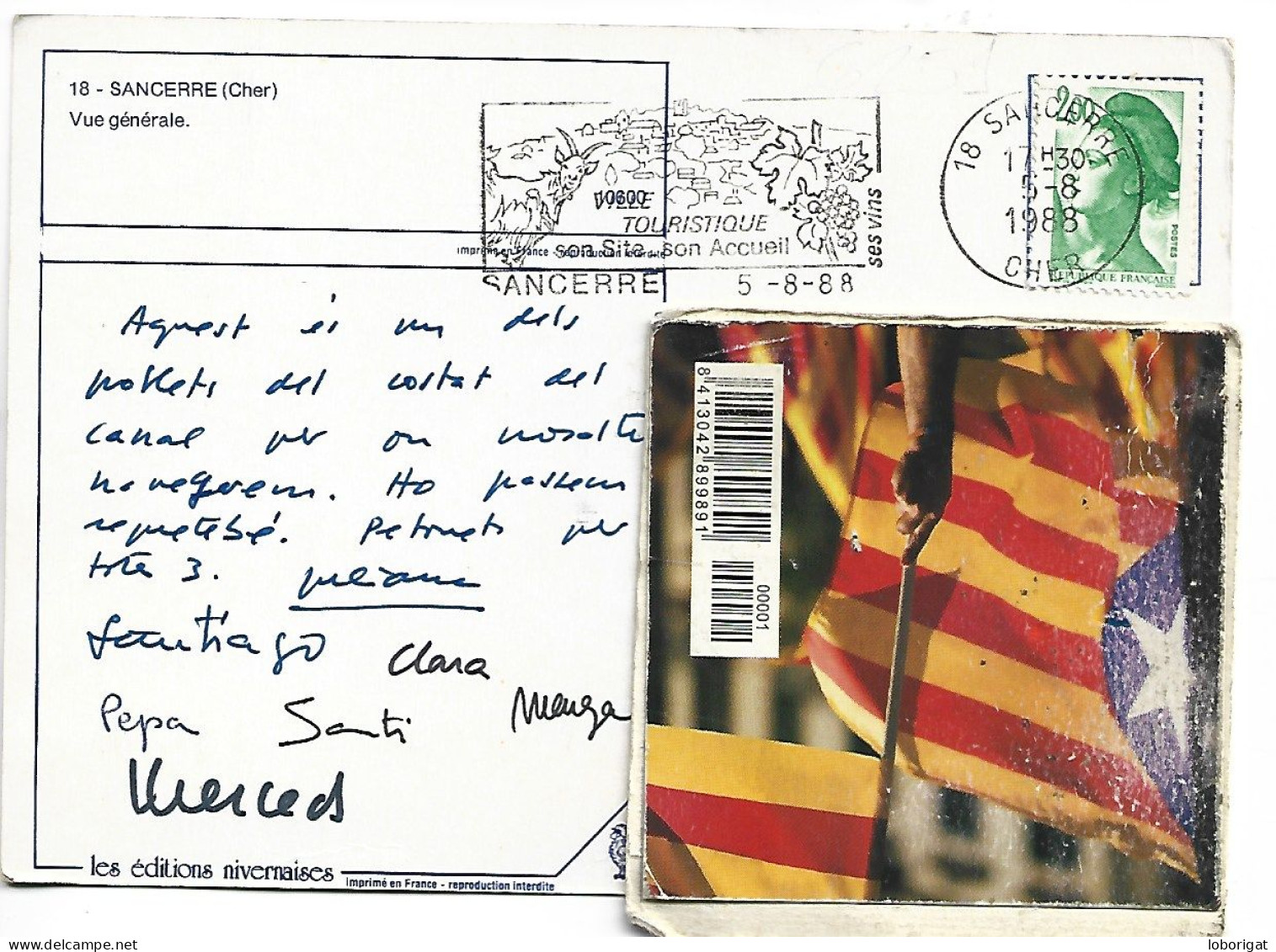 VUE GENERALE.- SANCERRE - (CHER) / FRANCIA - Charlieu