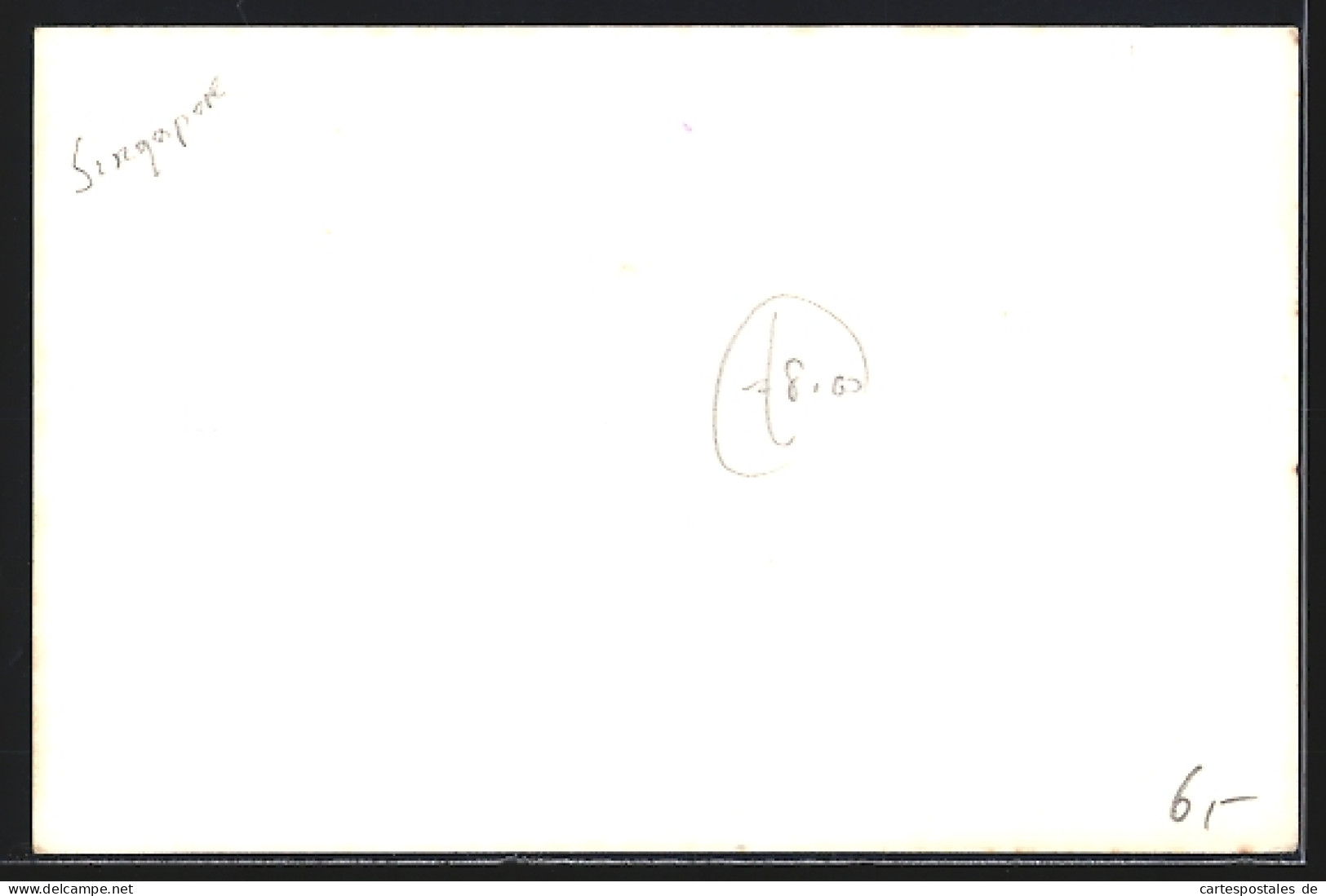 AK Singapore, General Post Office, The Bund - Singapur