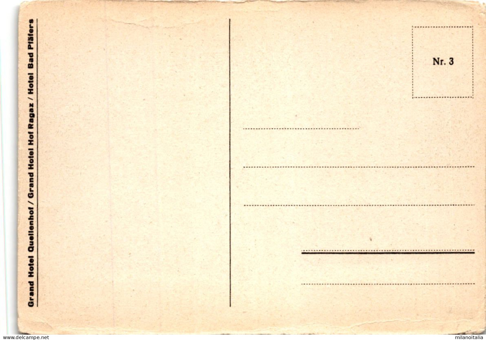 Das Regendach In Der Taminaschlucht Bei Bad Pfäfers (3) - Pfäfers