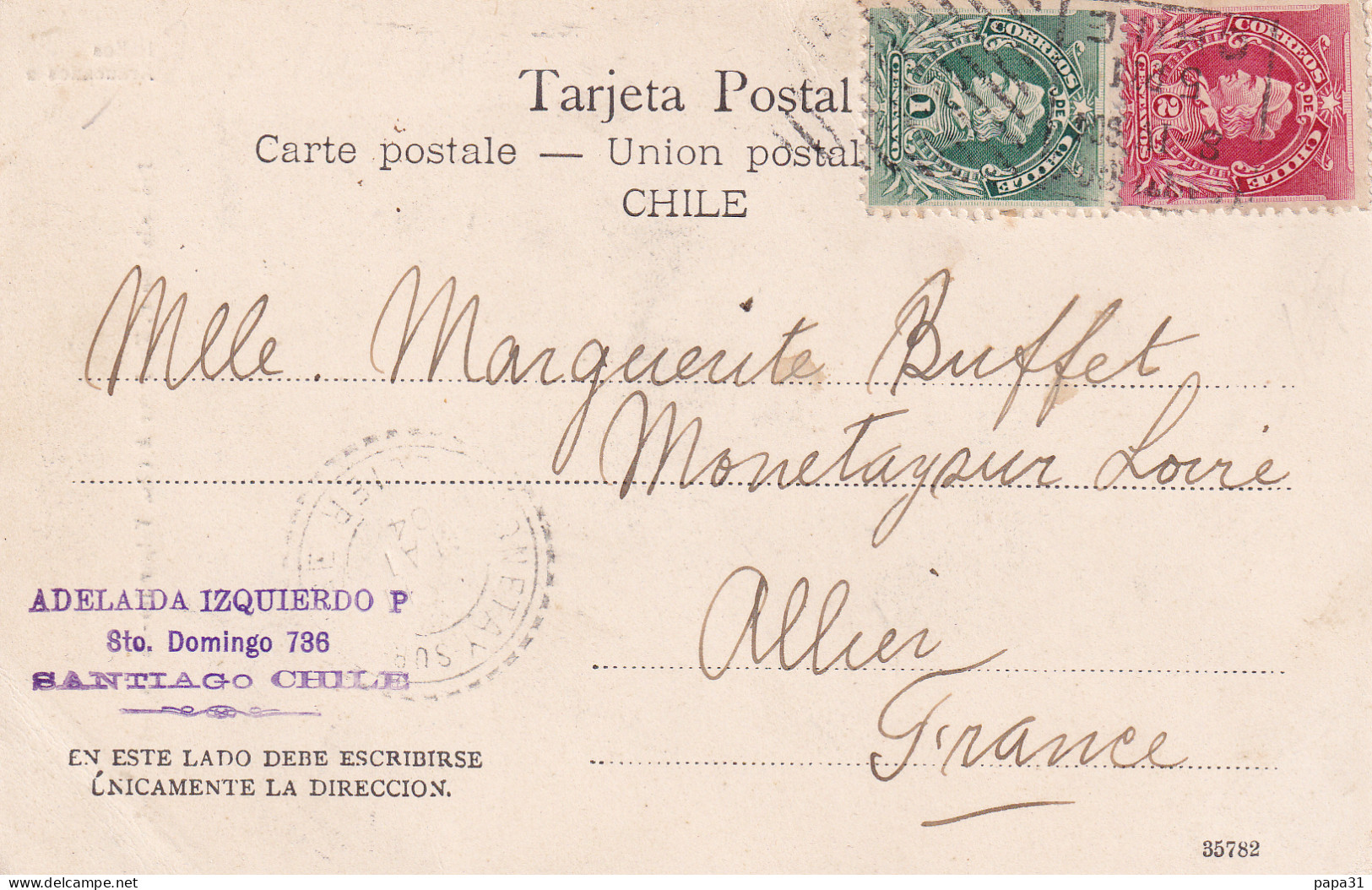 Indios Araucanos   CHILI - Chile