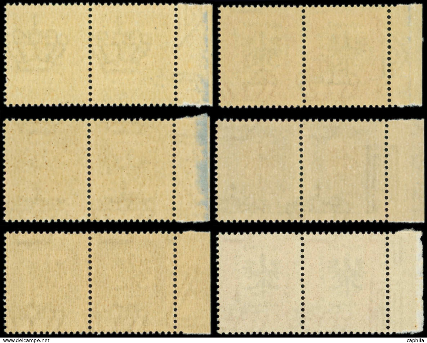 ** ALLEMAGNE 39/45 - LAIBACH - Poste - Michel 2 + 4 + 6 + 8 + 10 + 12 V, "Point Sous Laibach" (case 81), En Paires Avec - Occupation 1938-45