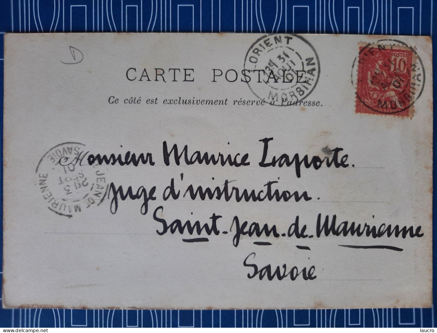 Lorient. Le Port Marchand. Thonier De Groix. Rare. Précurseur Dos Non Divisé Édition Royer - Lorient